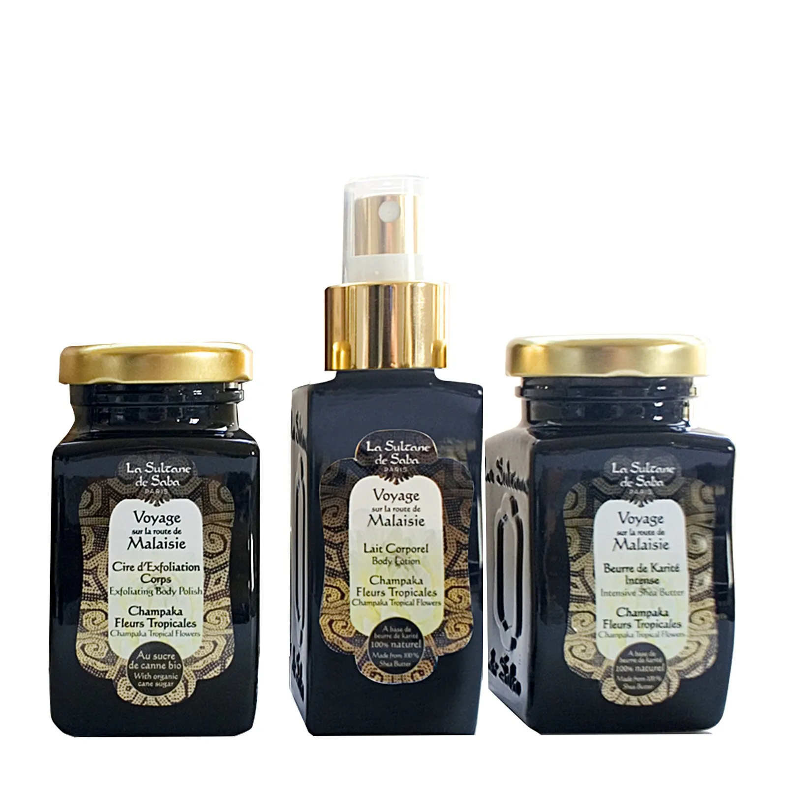 Coffret Soins Voyage sur la Route de Malaisie Jasmin et Fleurs tropicales