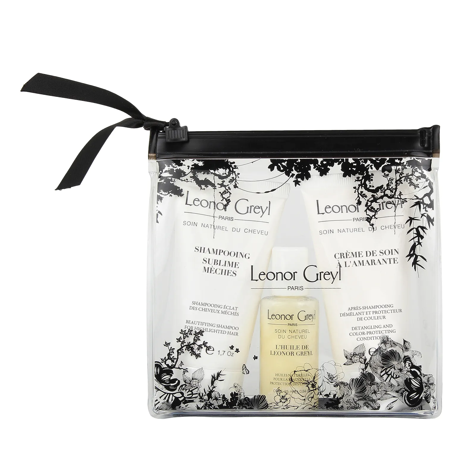 TROUSSE WEEK-END CHEVEUX COLORES