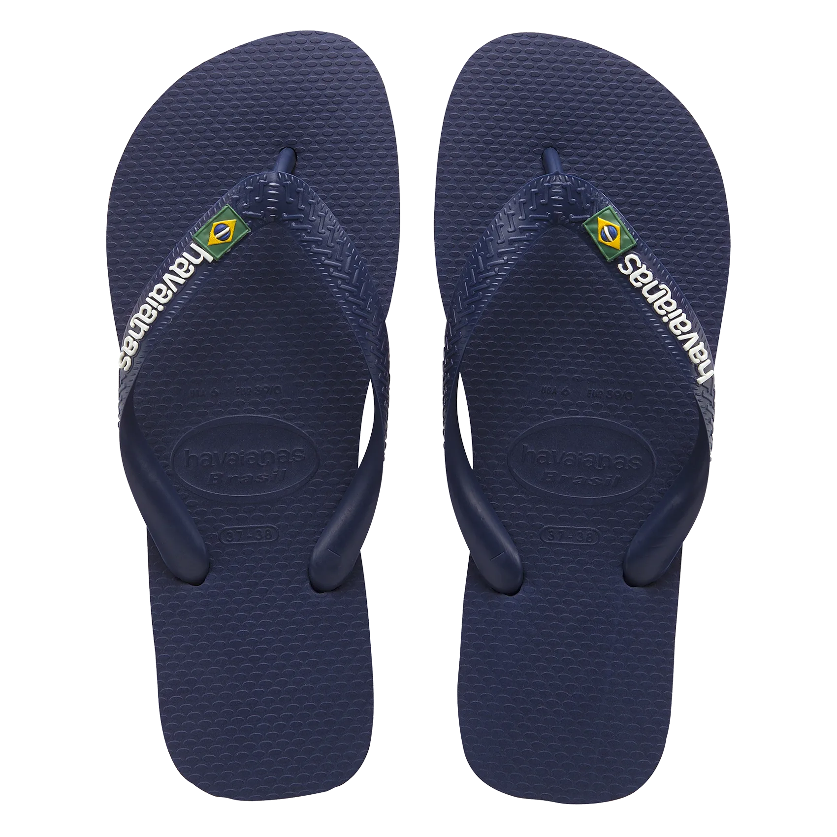Tongs Havaianas Brasil Logo Bleu BRASIL LOGO