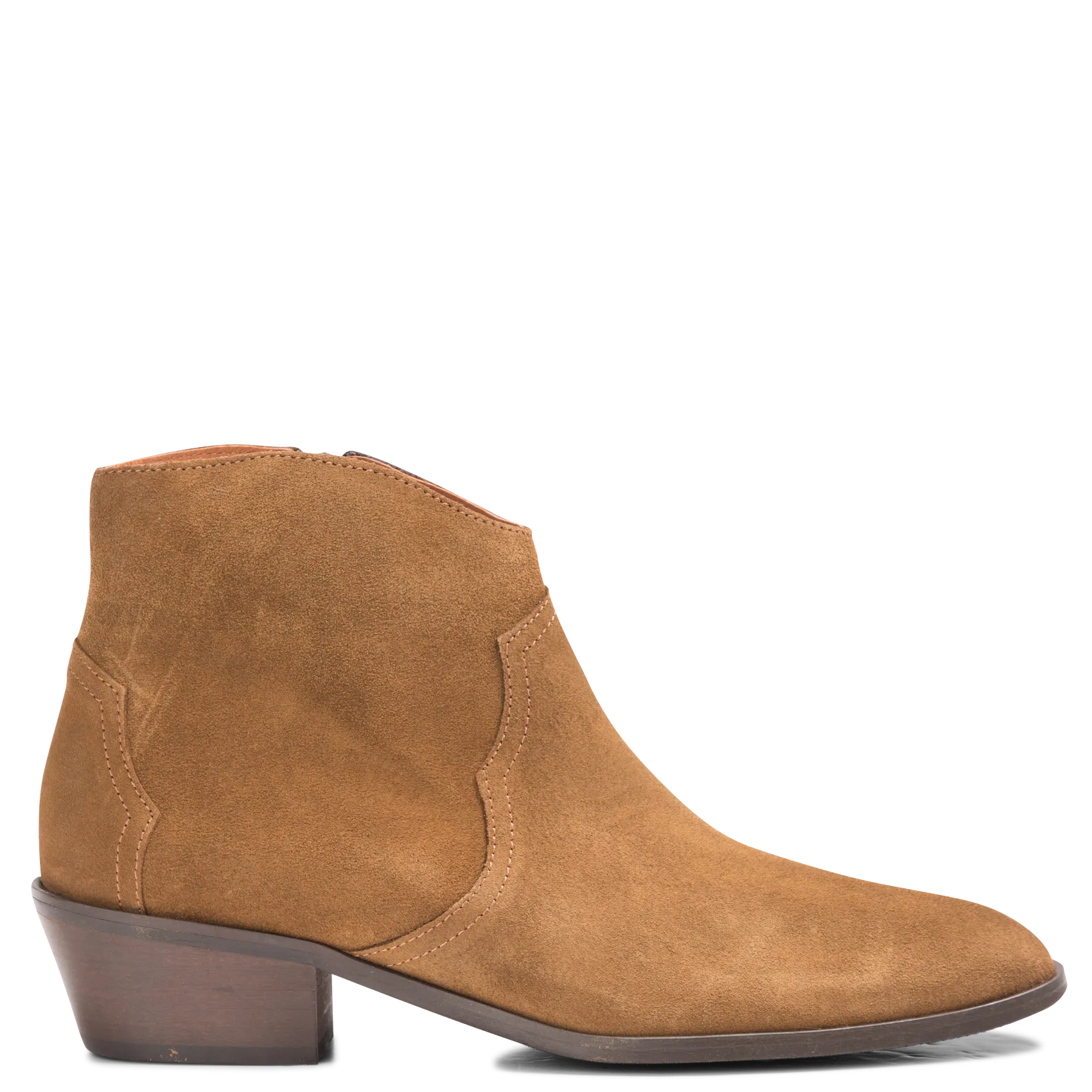 Boots en velours Marron FIONA 35