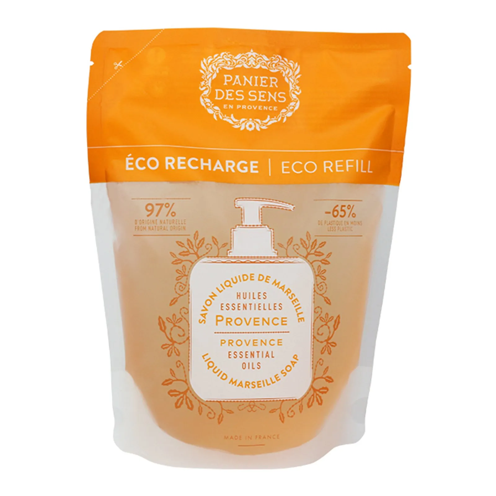 Provence Adoucissantes - Éco-recharge Savon liquide de Marseille