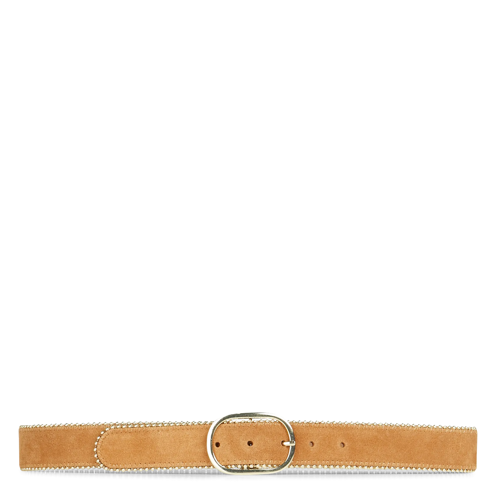 Ceinture en cuir Beige JASMINE