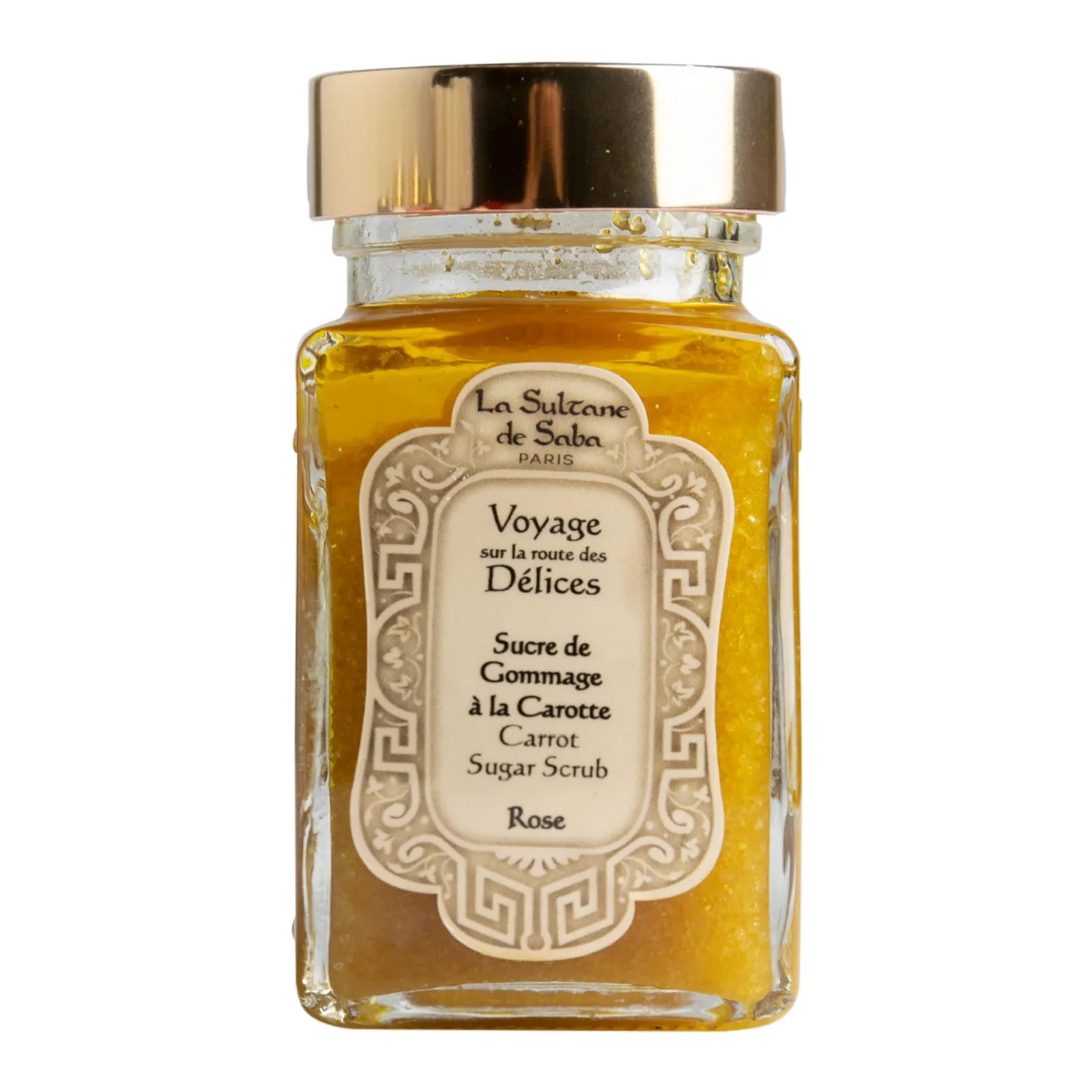 Sucre de gommage à la Carotte et à la Rose