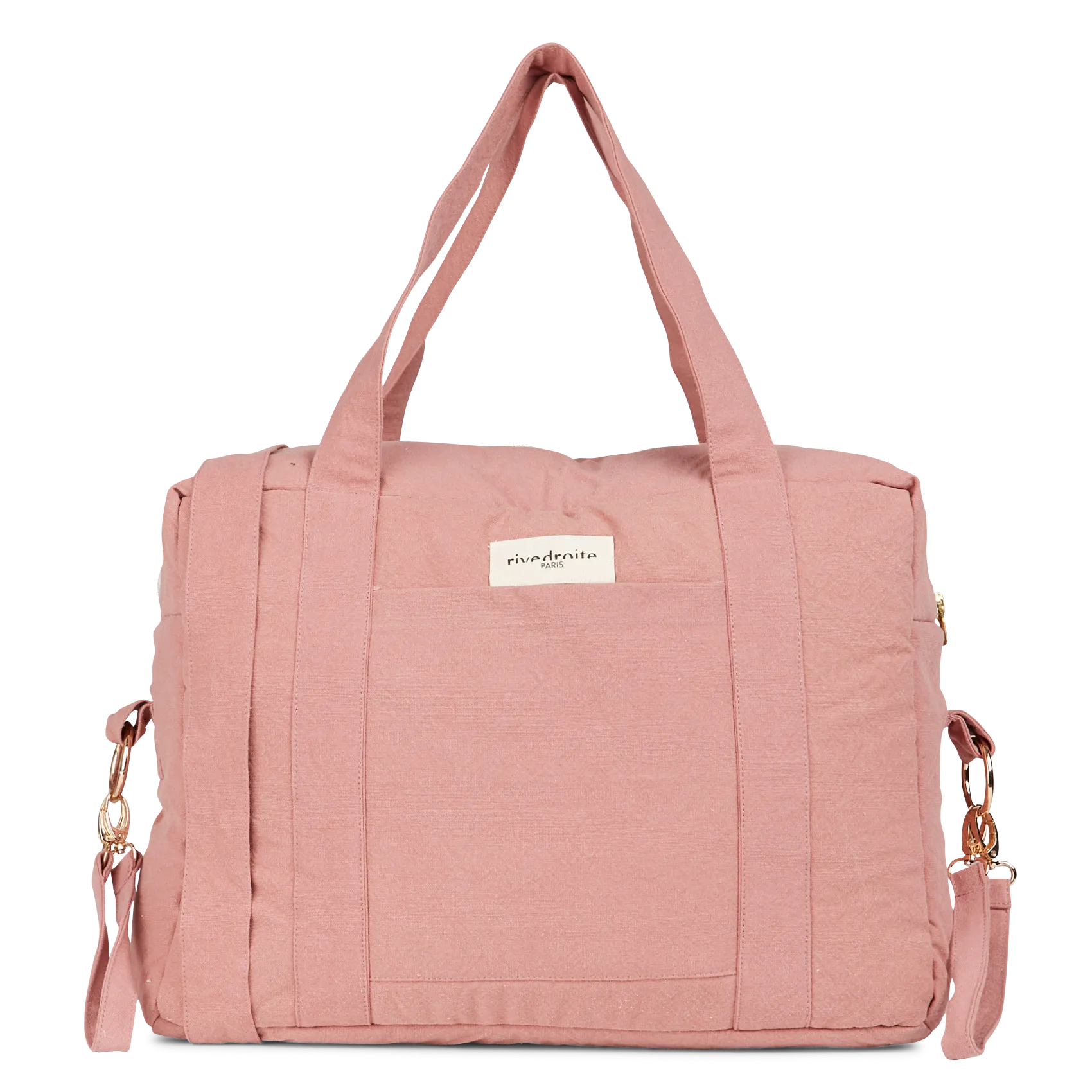Sac à Langer en coton recyclé Rose DARCY
