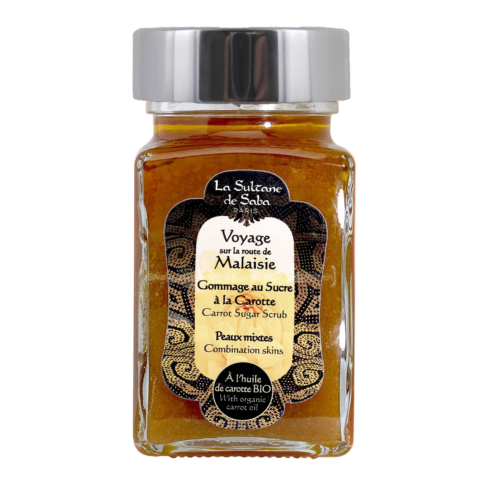 Gommage au sucre à la carotte