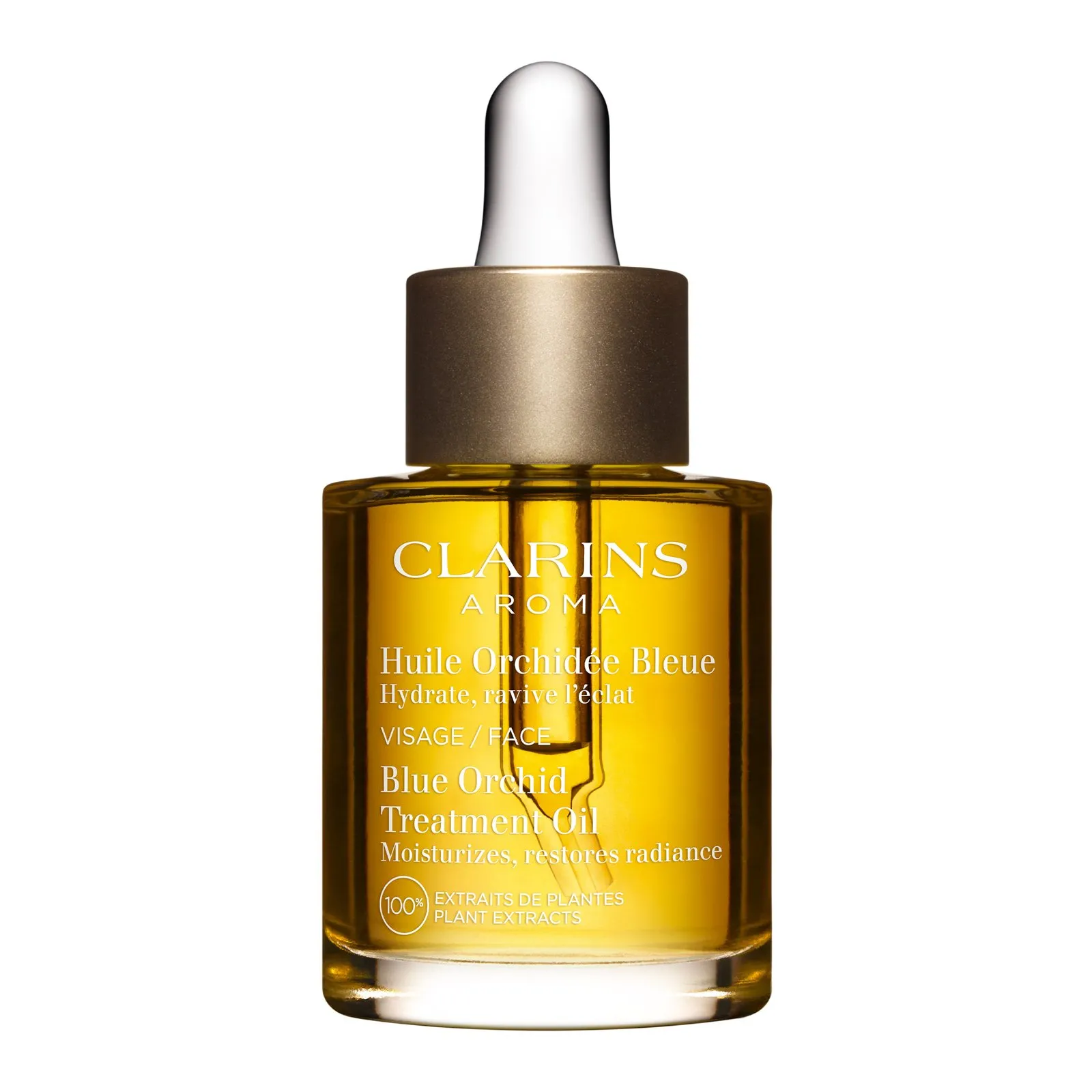 Huile Orchidée BleueHydrate, ravive l'éclat 100% Extraits de Plantes
