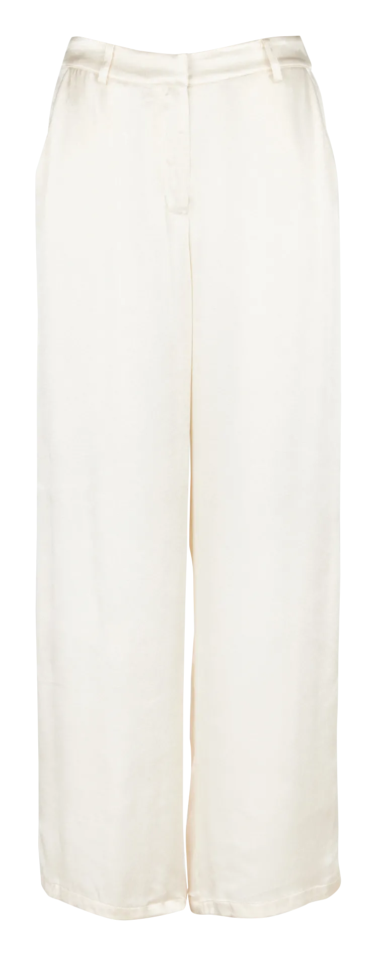 Pantalon large Beige