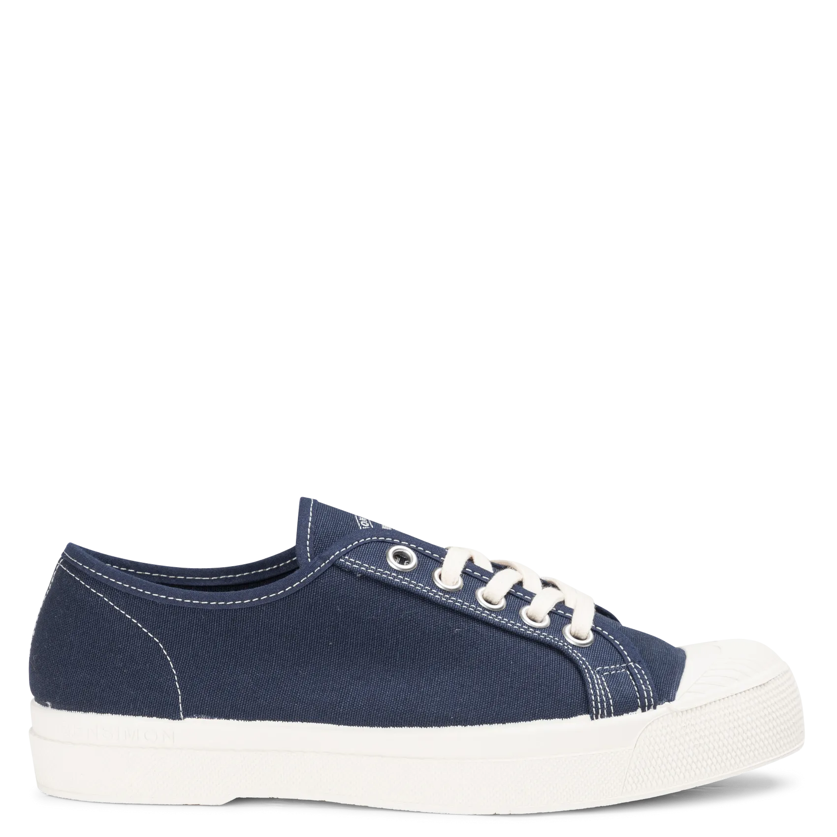 Baskets basses en toile Bleu ROMY