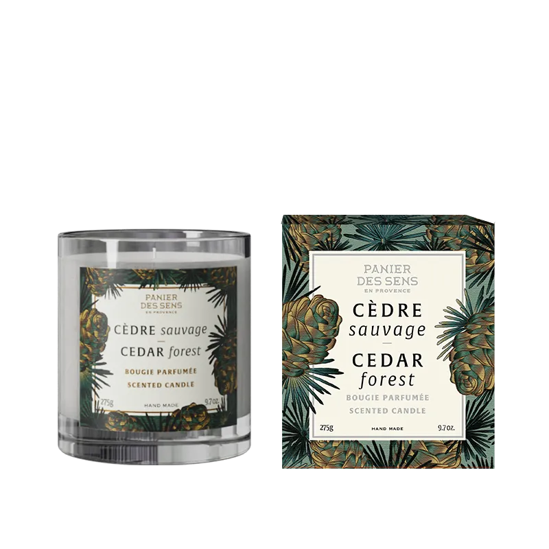 BOUGIE PARFUMÉE | CÈDRE SAUVAGE