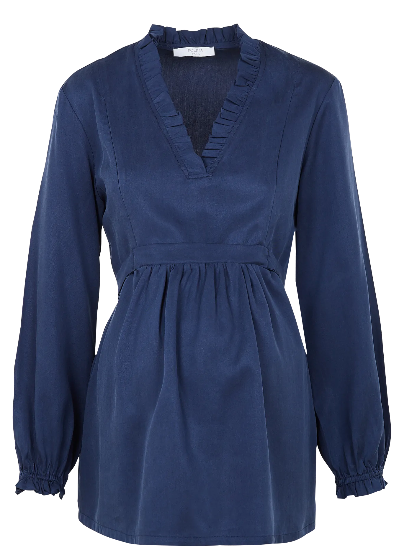 Top de grossesse manches longues Bleu Praha