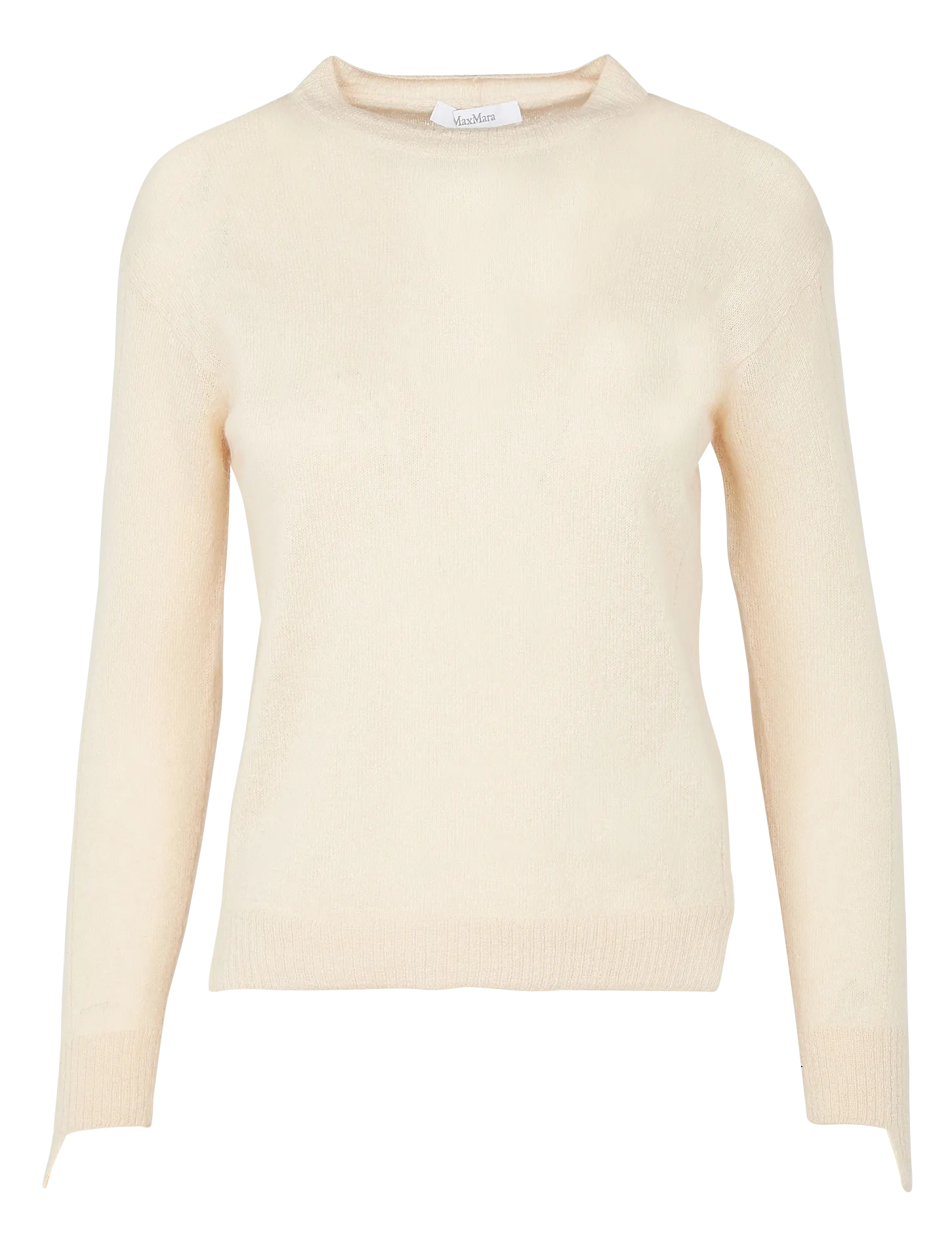 Pull col rond fin Beige FATA