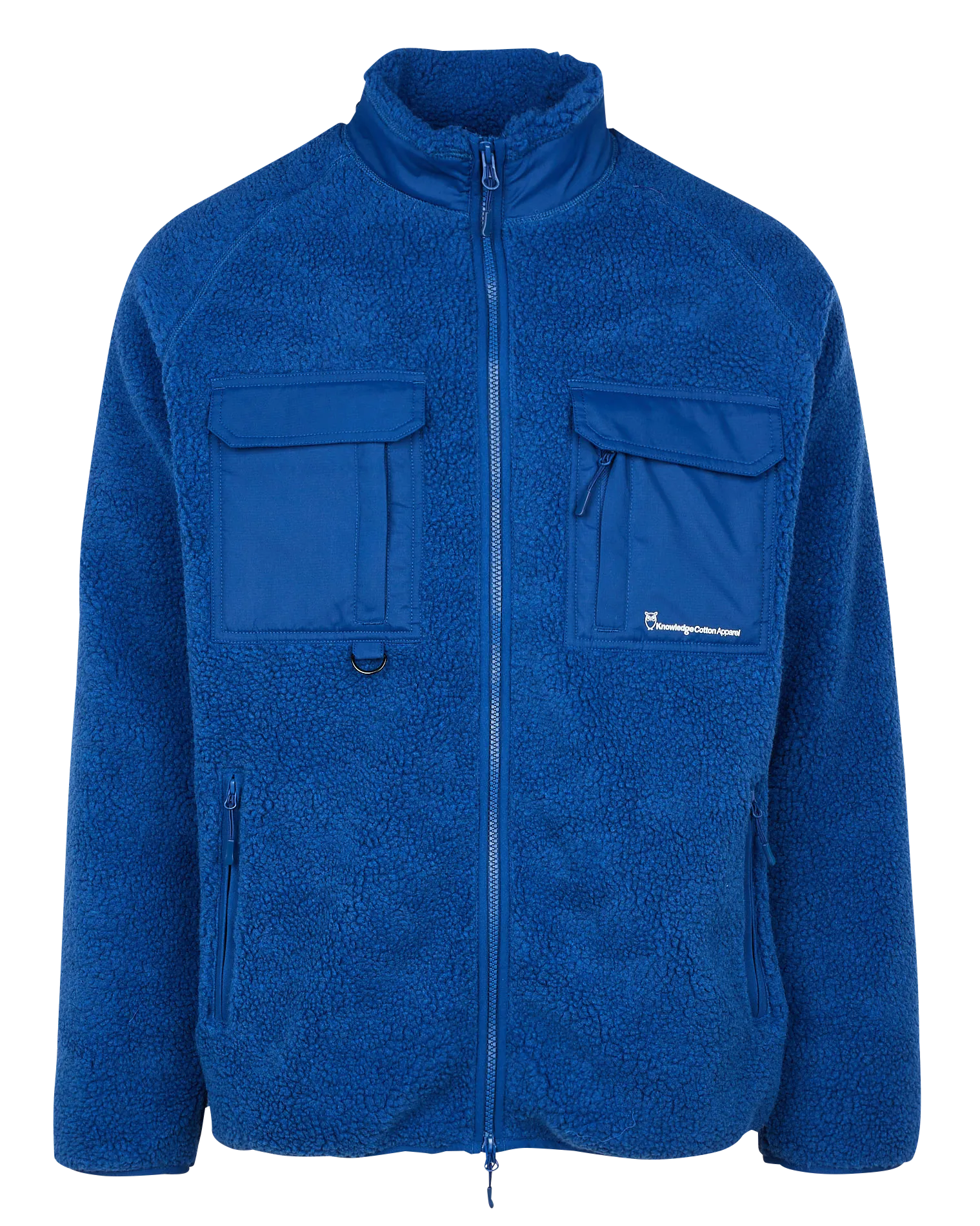 Veste polaire en matière recyclé Bleu