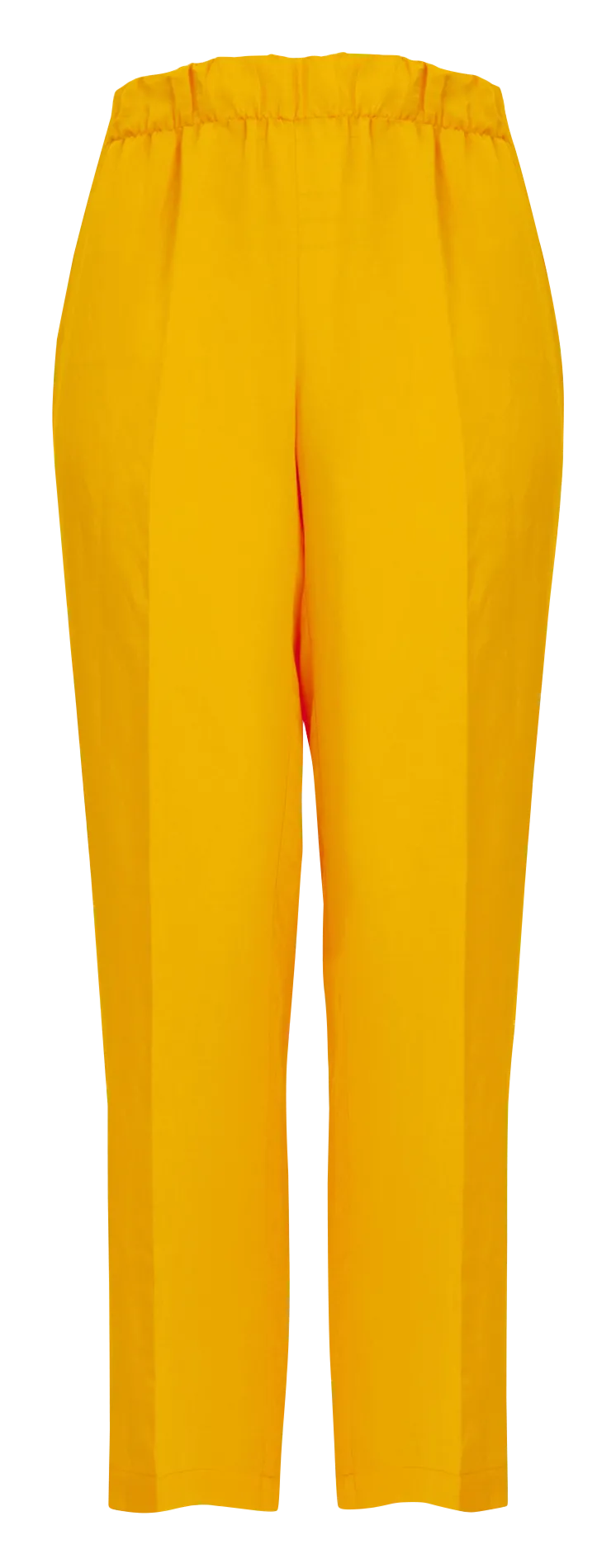 Pantalon cigarette Jaune