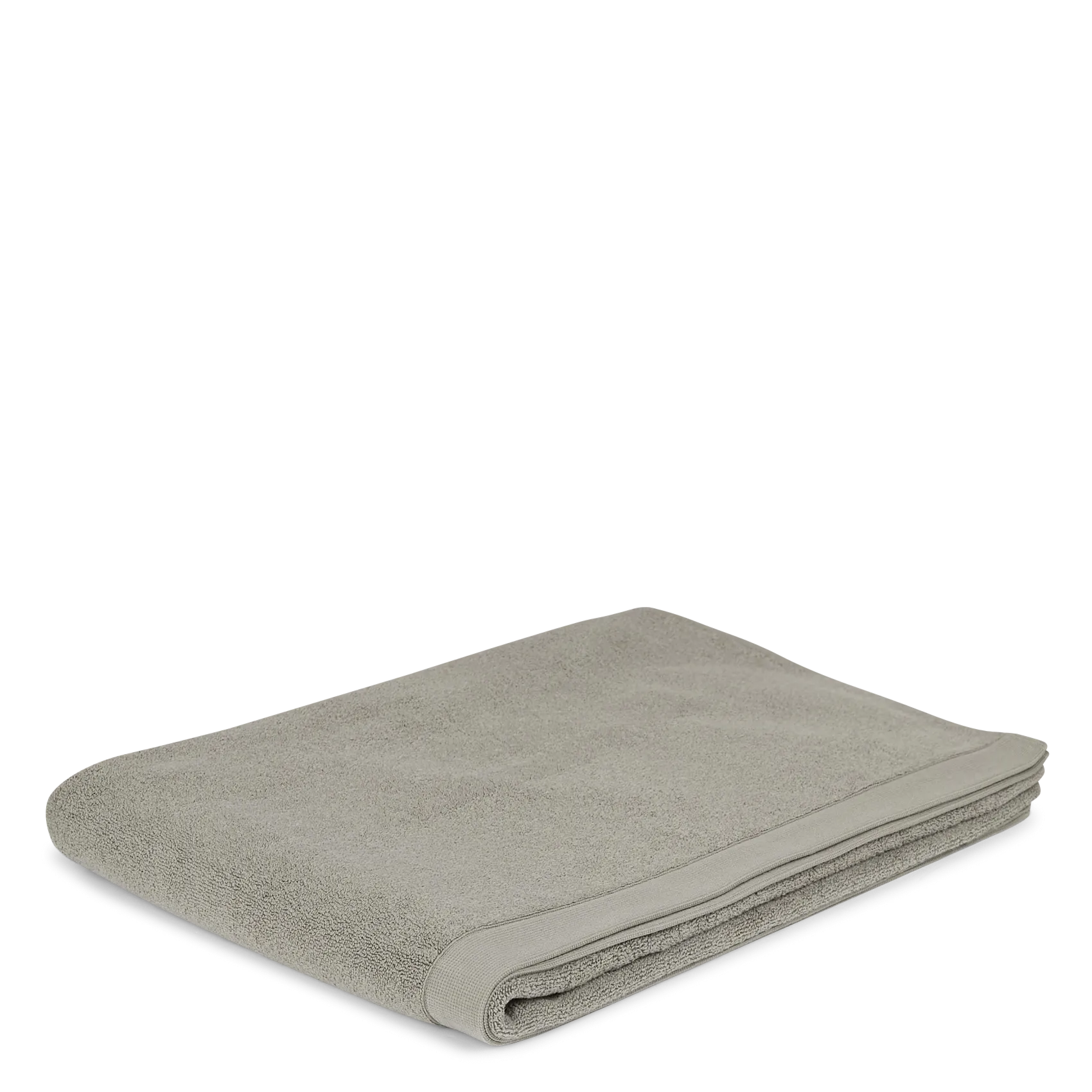 Drap de bain en coton Kaki DDB BOUCLETTES