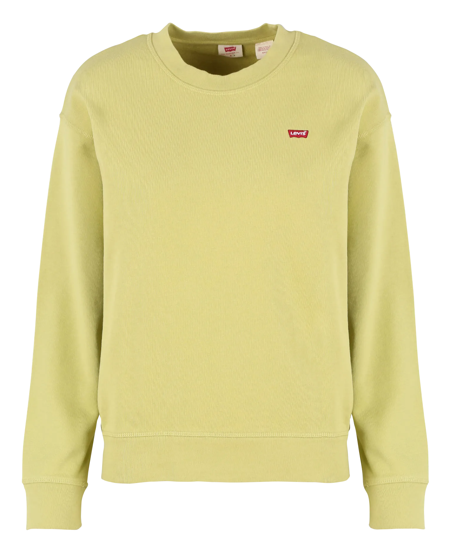 Sweat ample à col rond en coton Vert STANDARD CREW