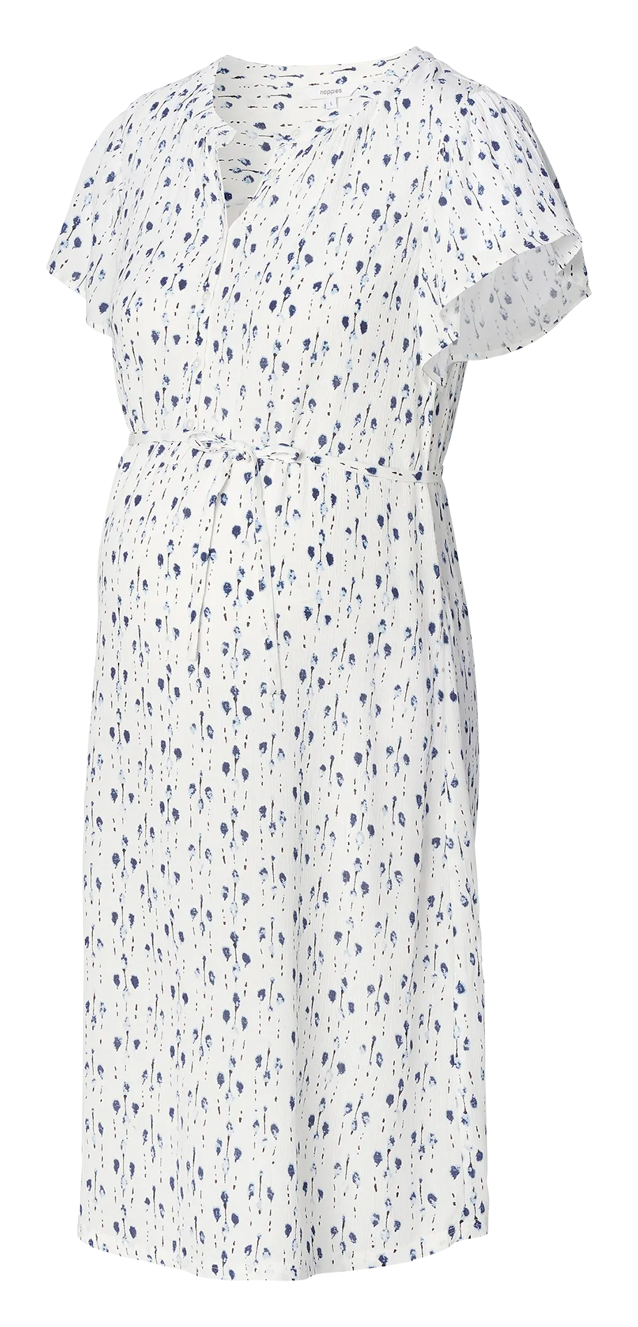 Robe de grossesse en viscose Blanc DORAL