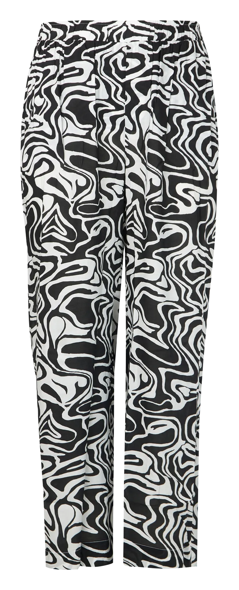 Pantalon carotte à imprimé Multicolore