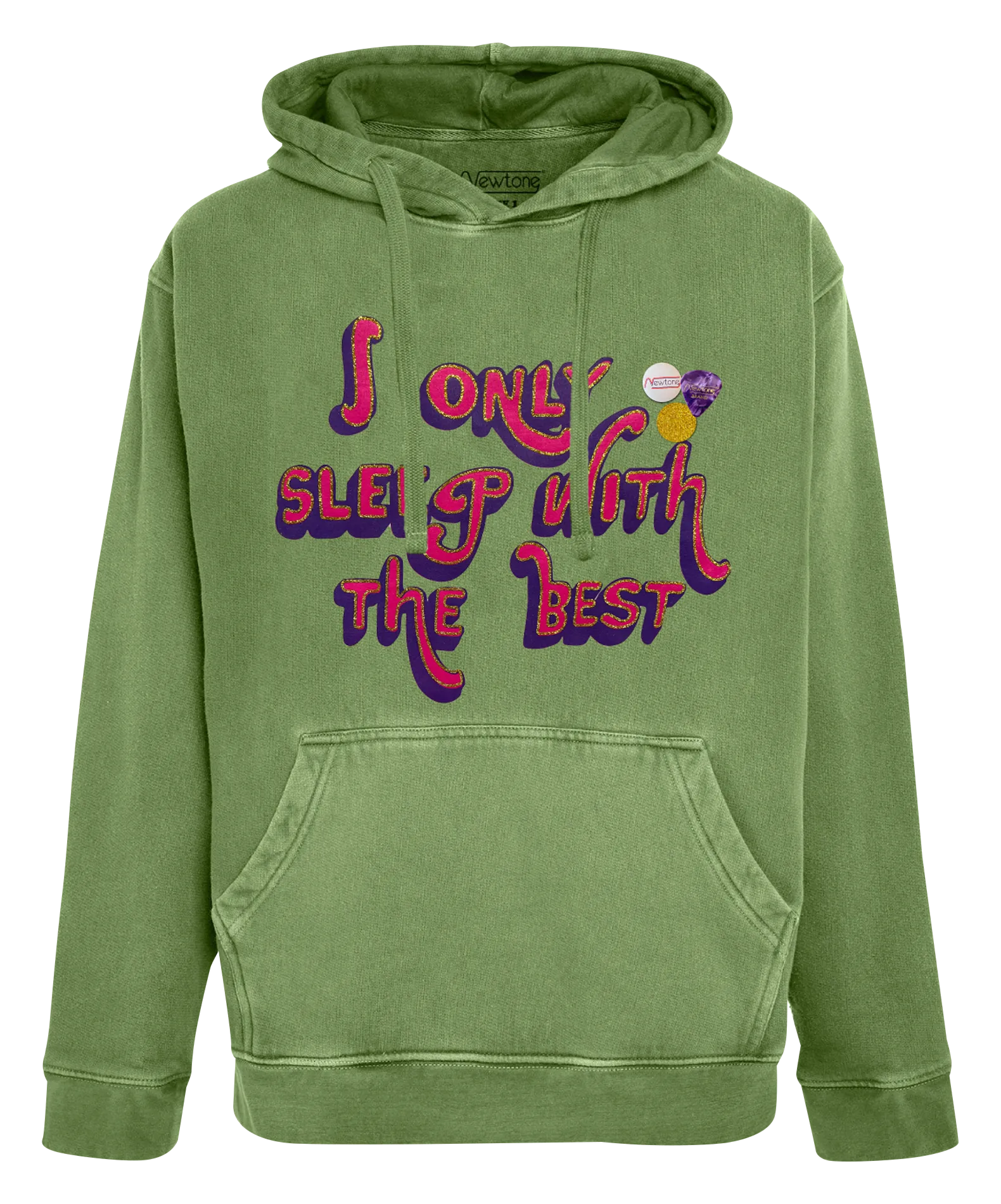 Sweat à capuche en coton mélangé Vert JAGGER SLEEP