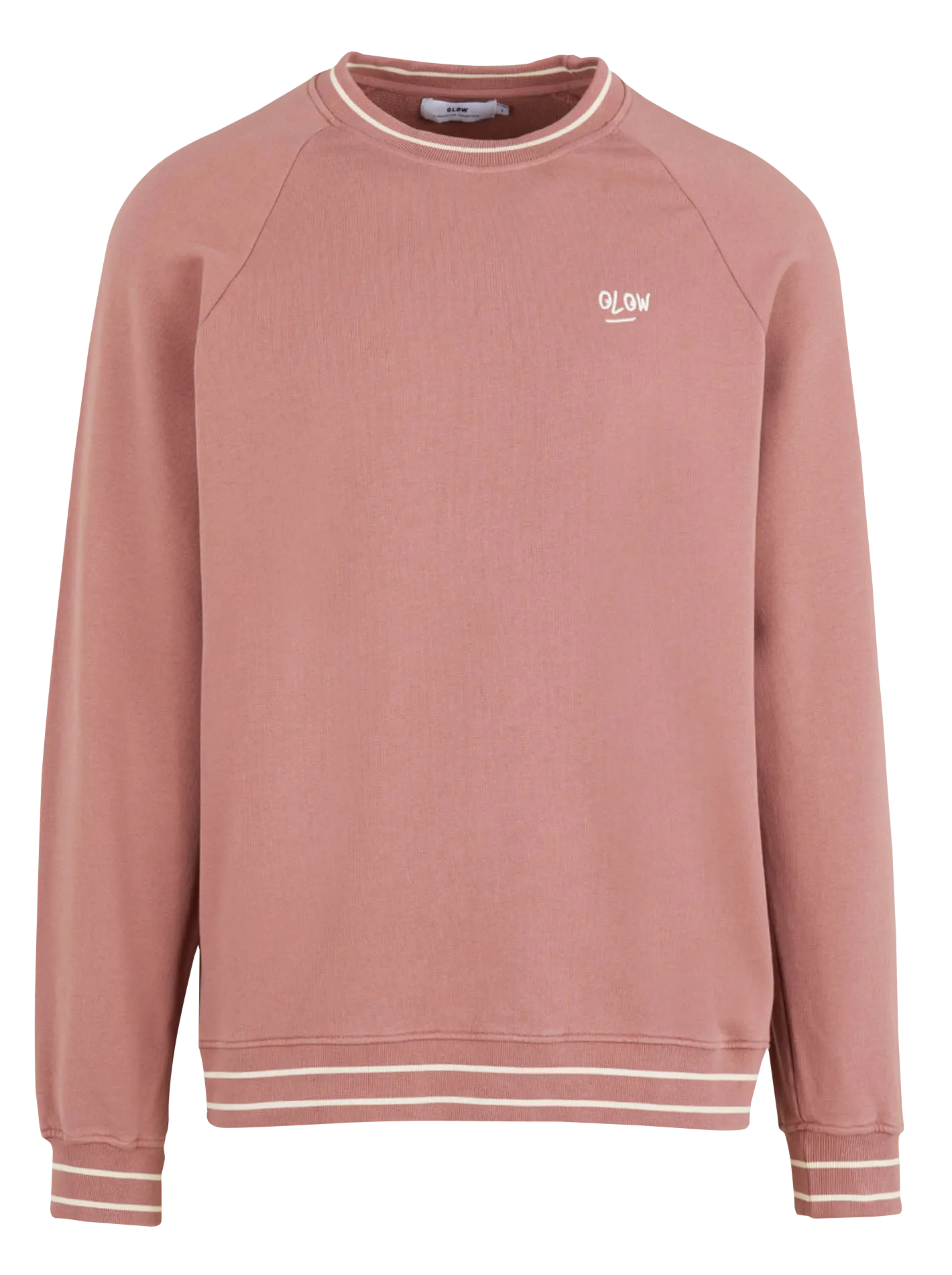 Sweat col rond regular-fit brodé en coton bio Marron CRUZ