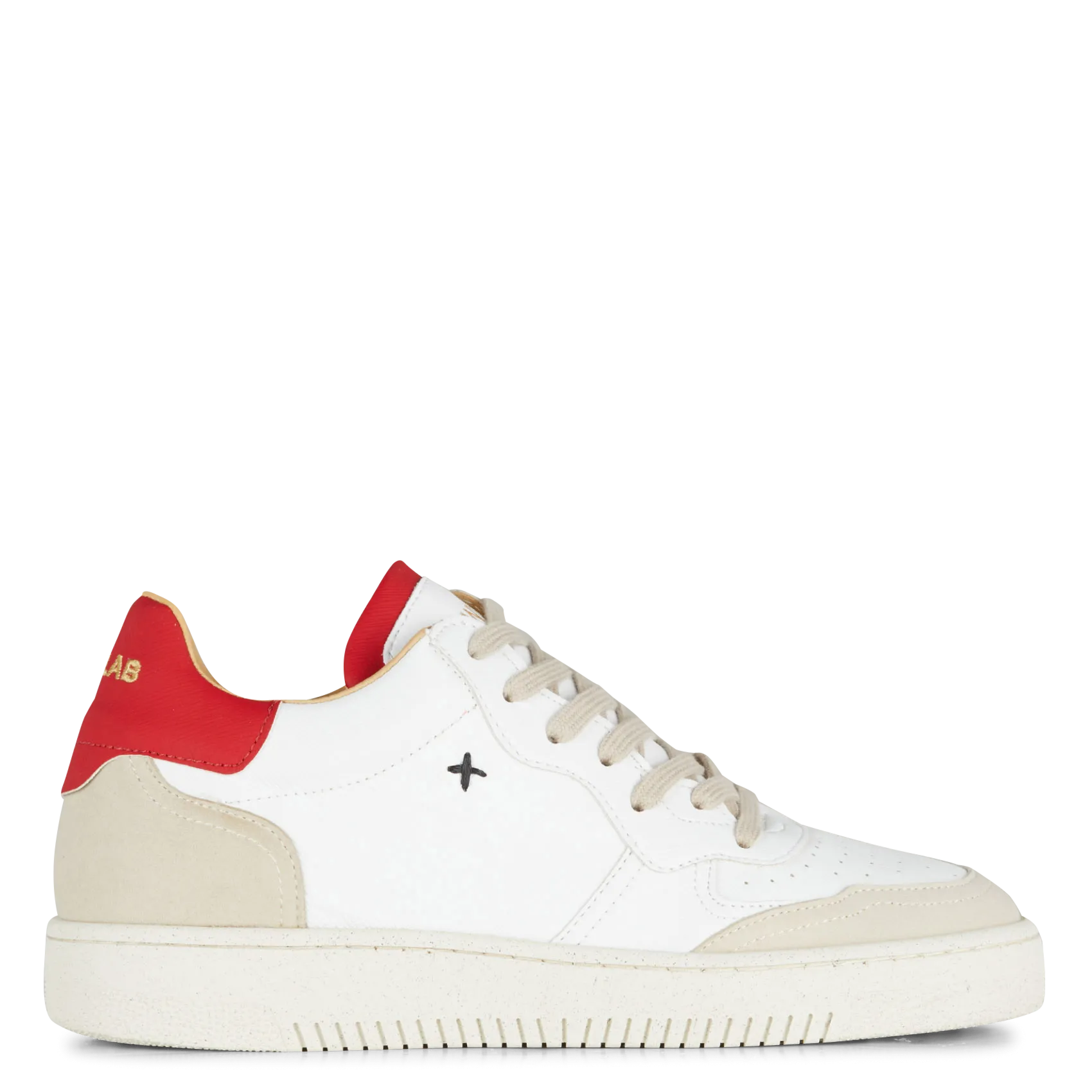 Baskets basses en cuir Blanc NL11