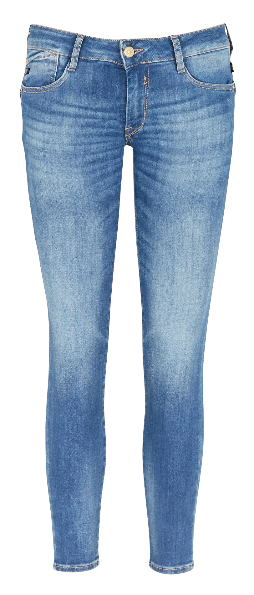 Jean slim taille basse Bleu KAWI