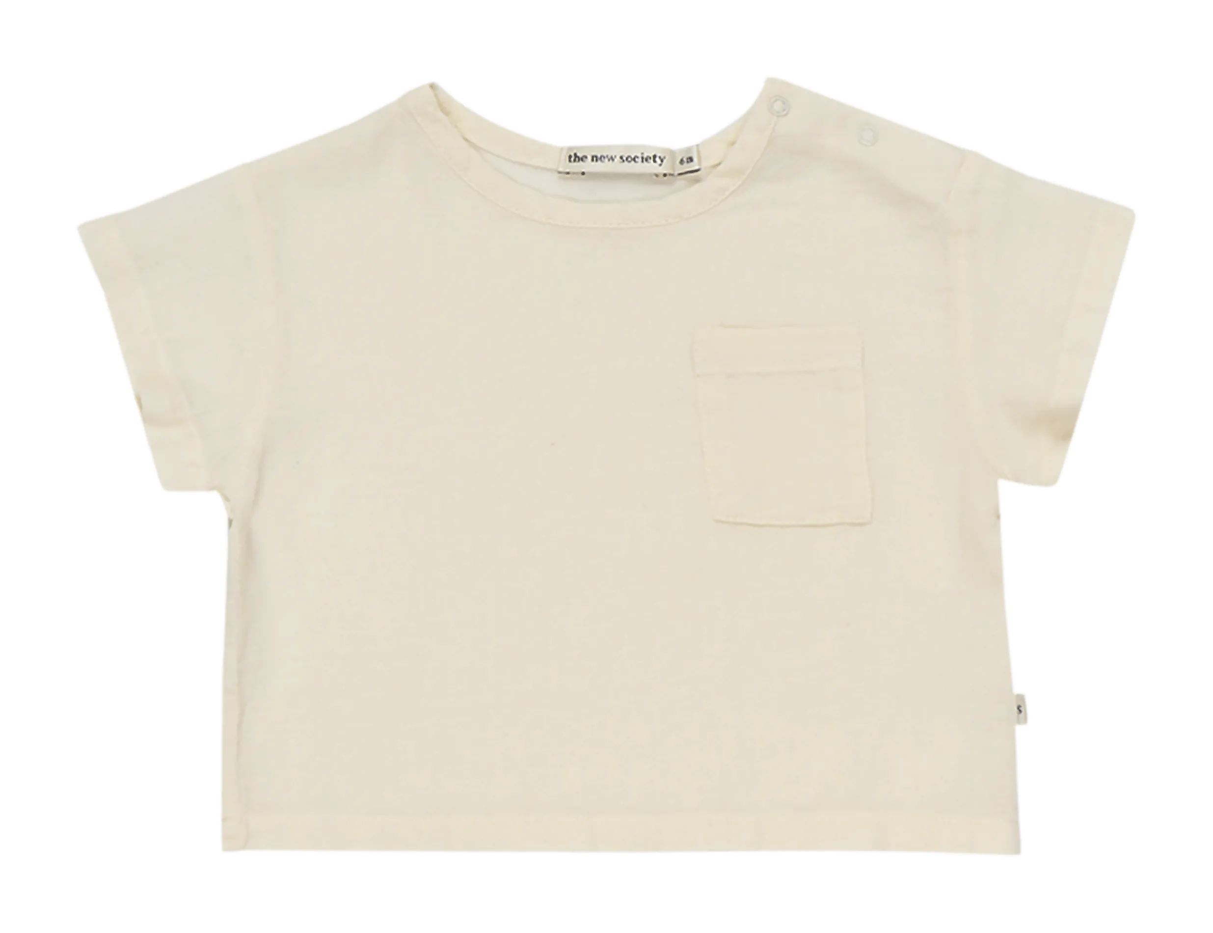 Tee-shirt col rond en coton bio Blanc OLIVIA