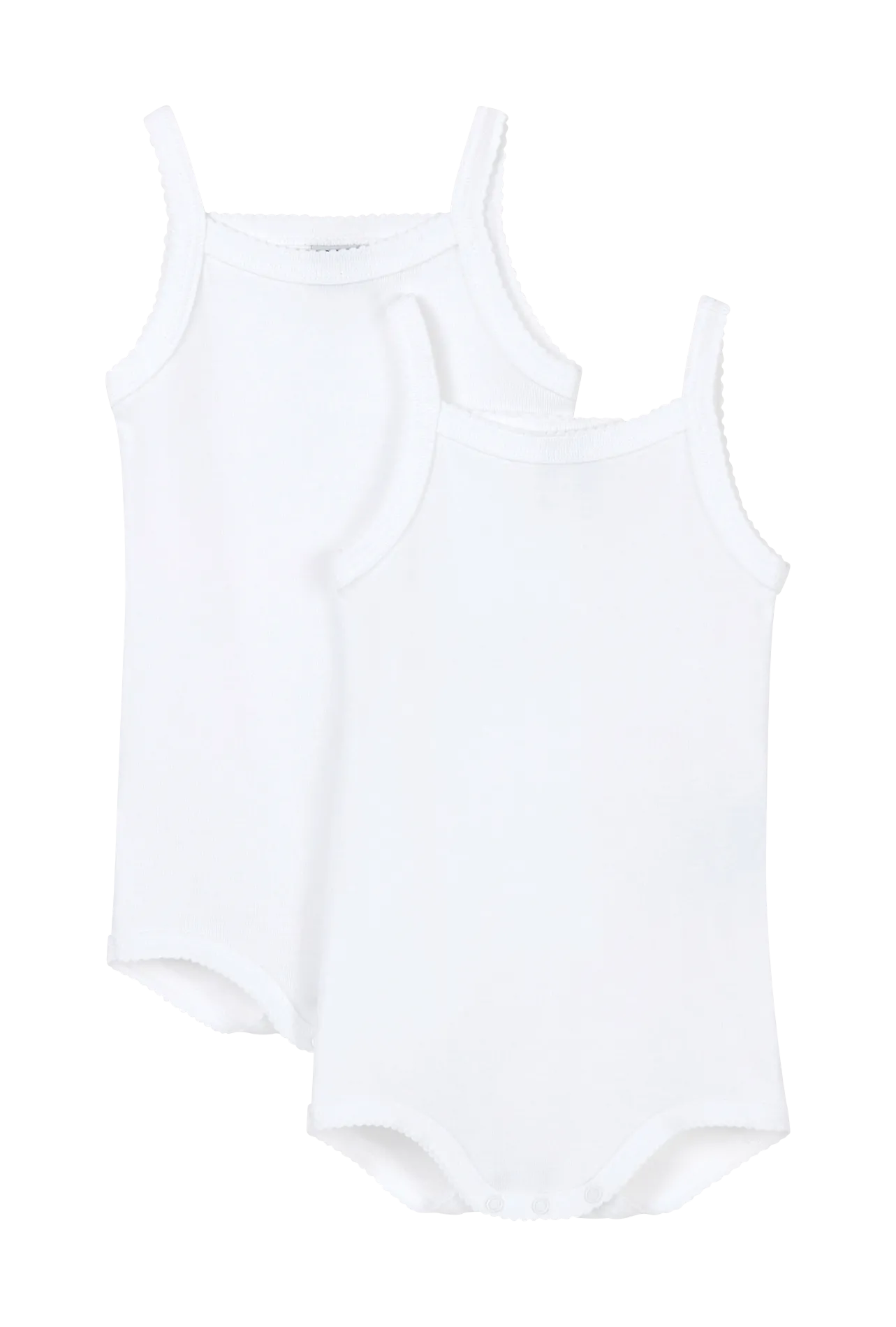 Lot de 2 bodies à bretelles en coton Multicolore