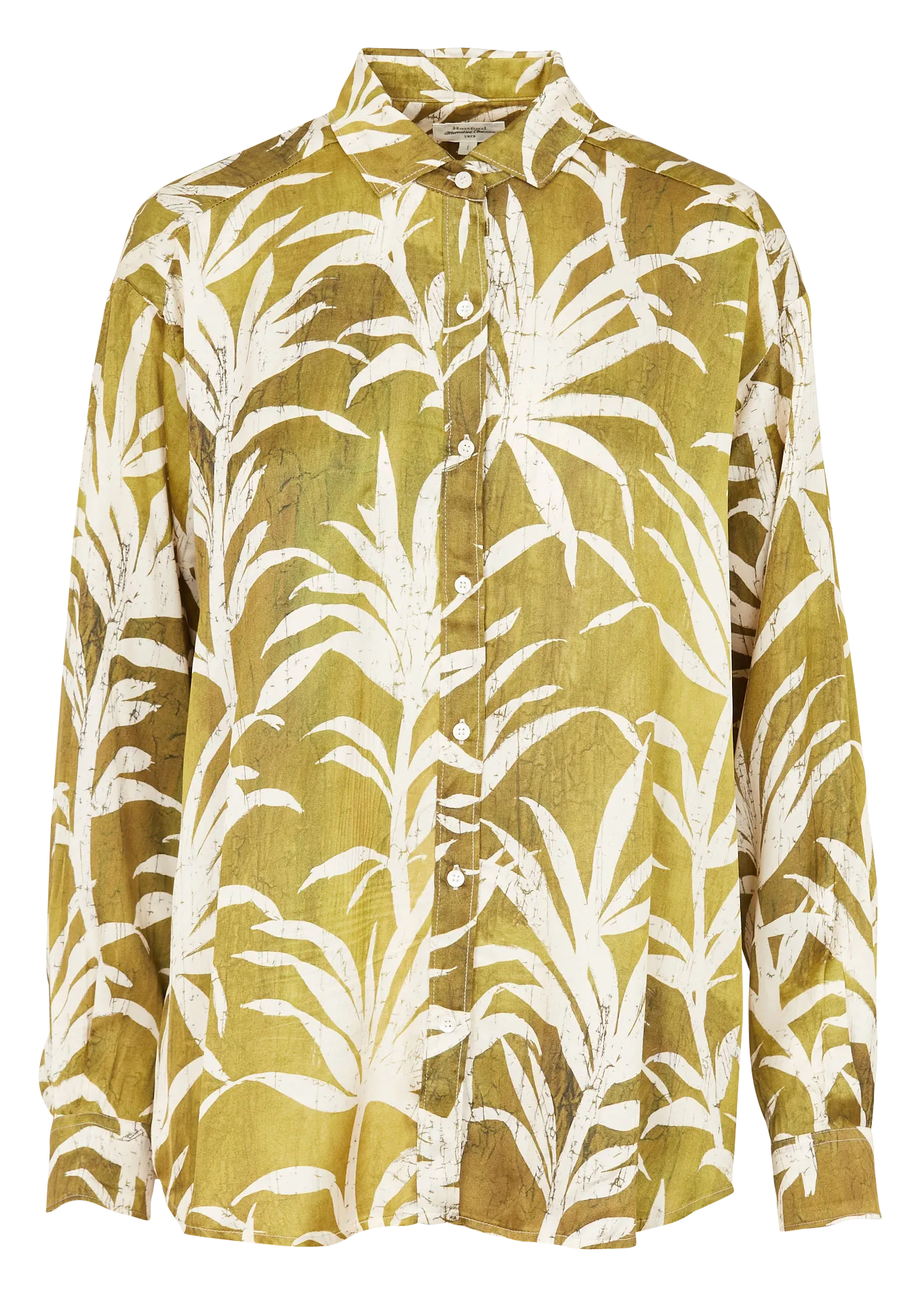 Chemise col classique ample Kaki CHARLOT