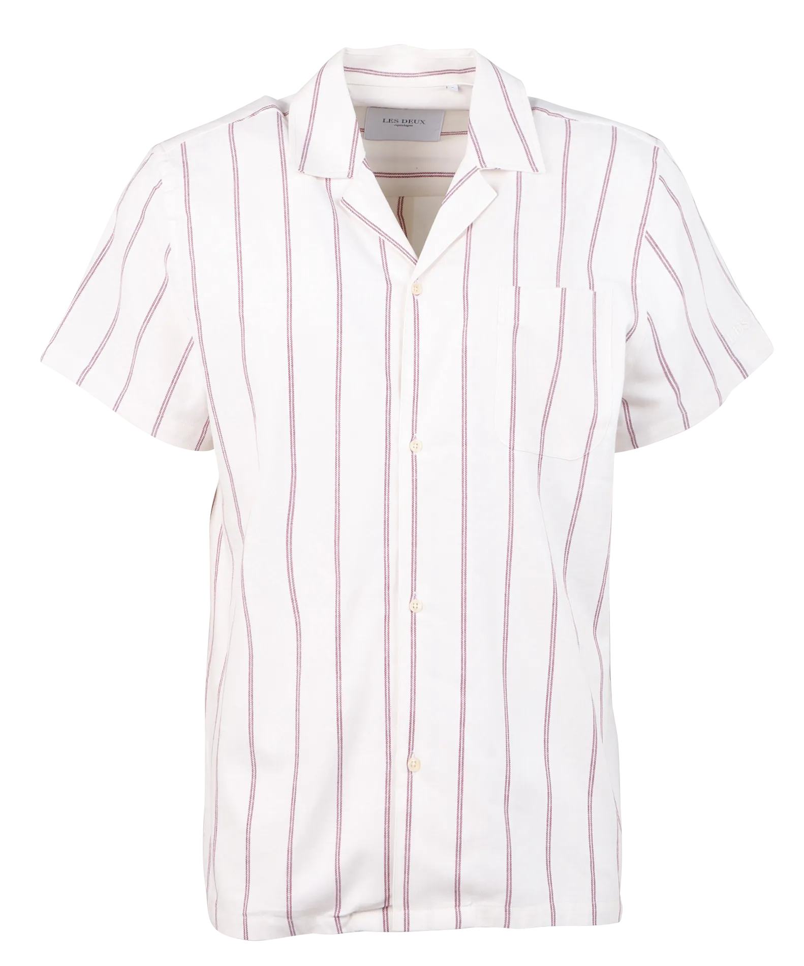 Chemise oversize en coton rayé Multicolore