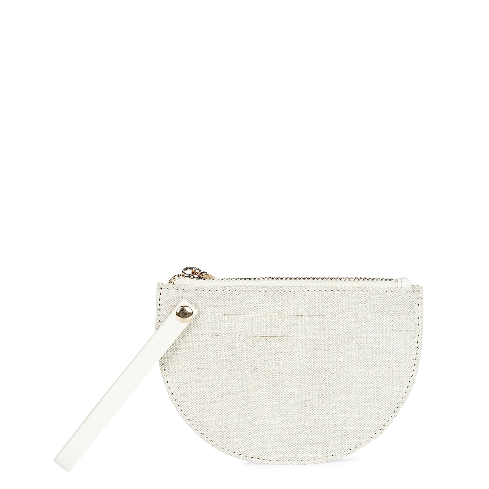 Porte-monnaie en cuir Blanc SIMONE