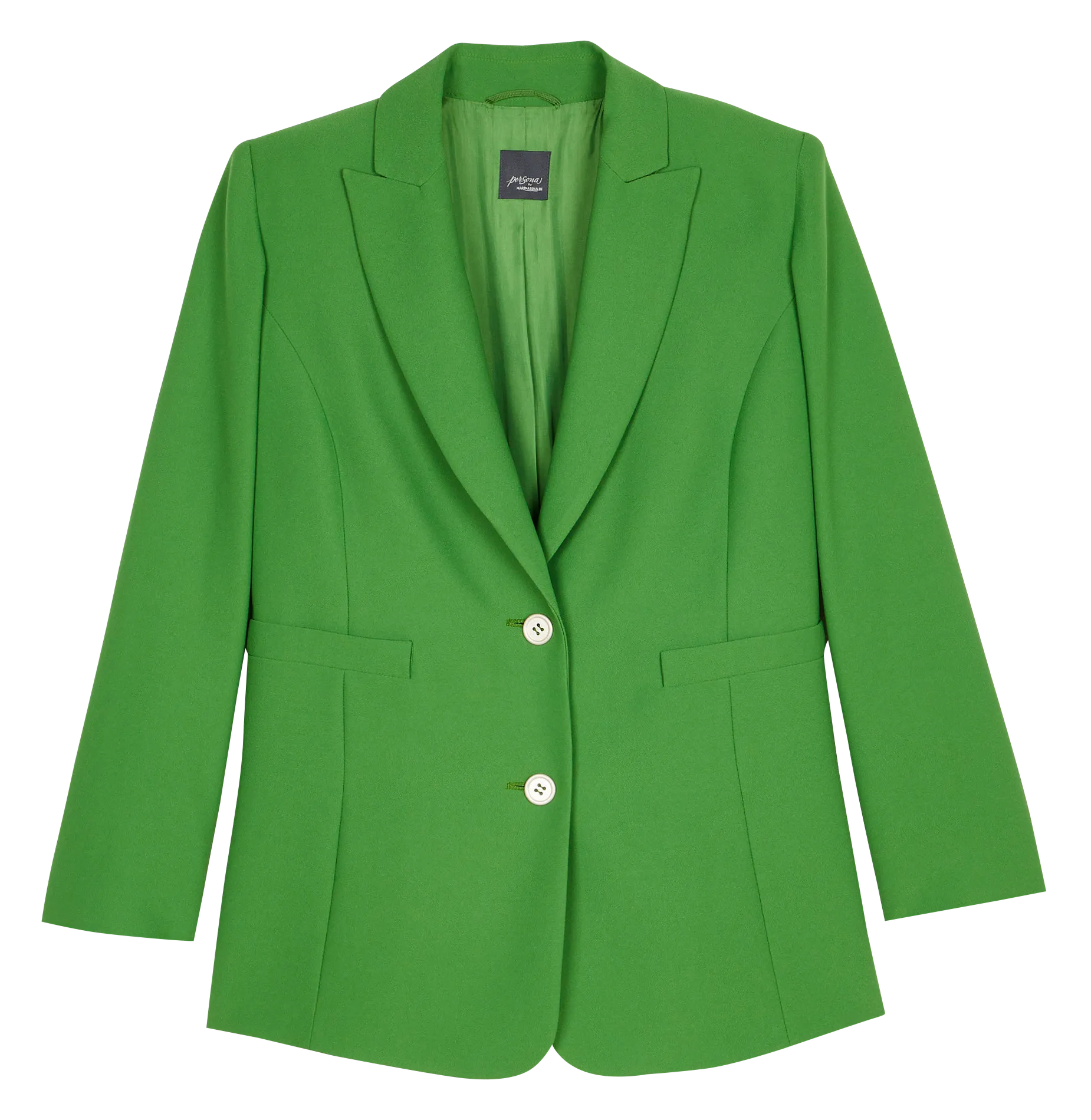 Veste col tailleur Vert CANOA