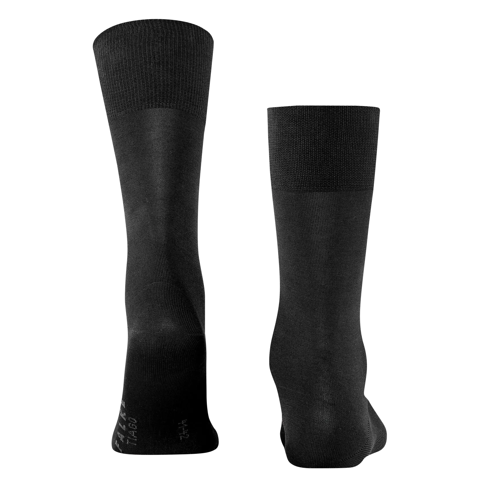 Chaussettes hautes en coton bio mélangé Noir TIAGO