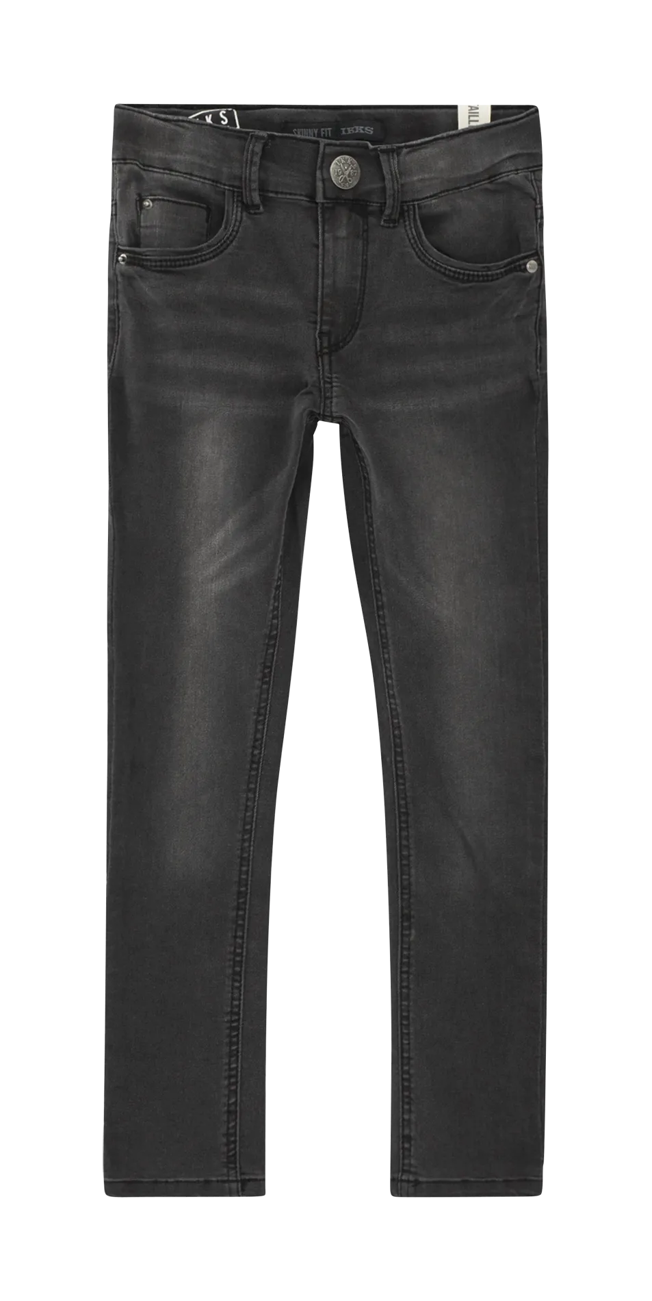 Jean skinny en coton mélangé Noir
