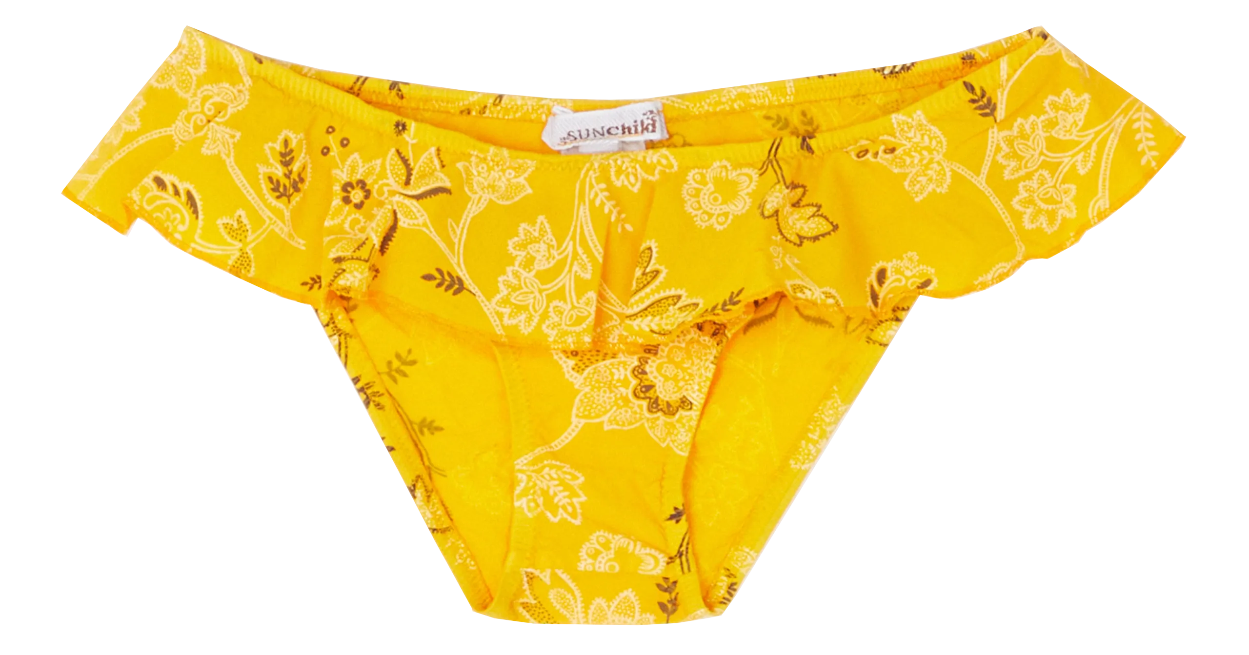 Culotte de maillot de bain Jaune SANTOS