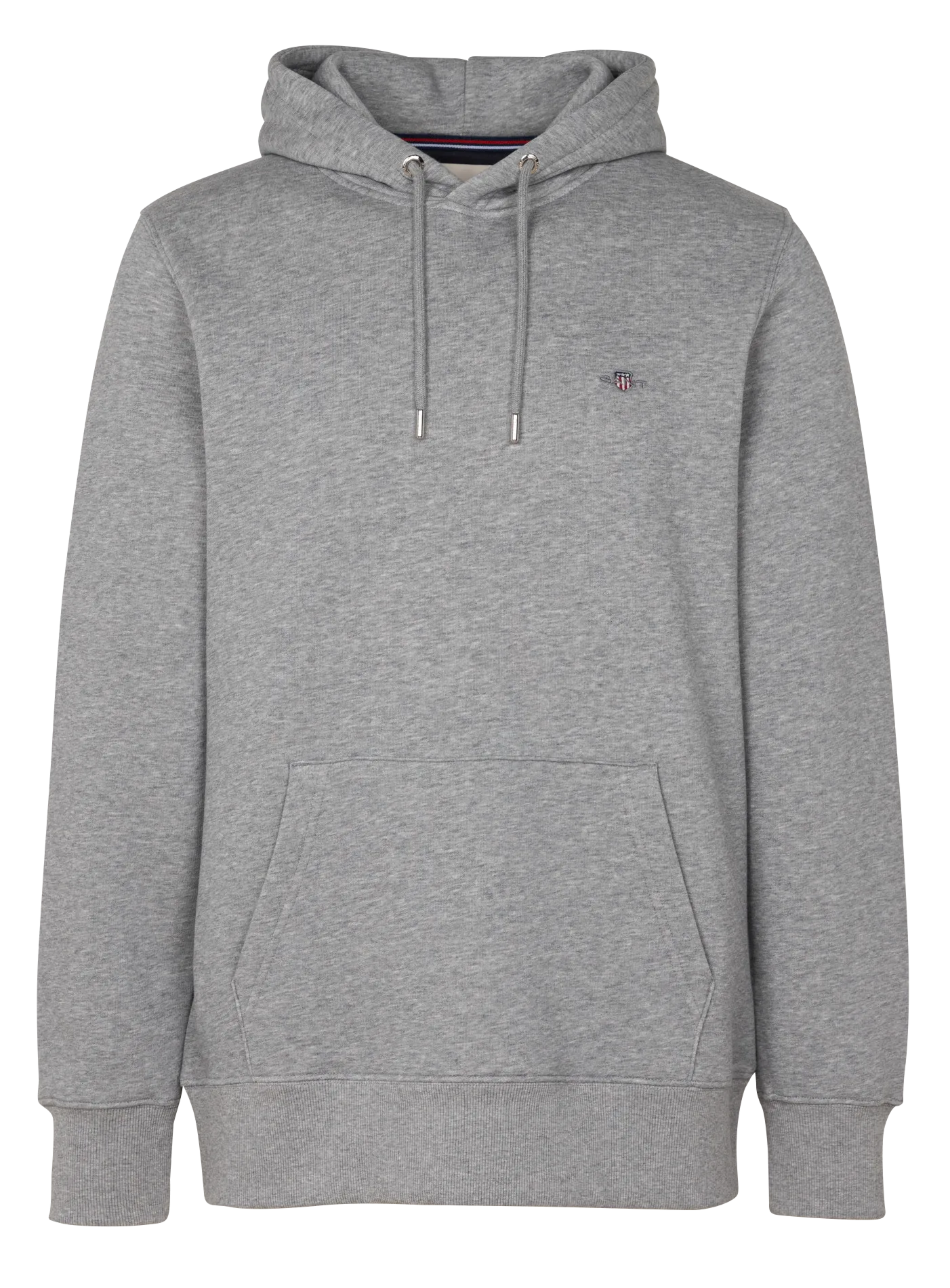 Sweat à capuche regular-fit en coton mélangé Gris