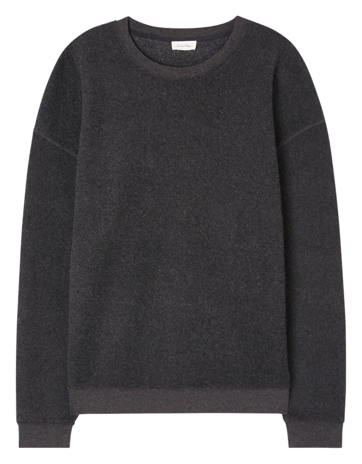 Pull à col rond en coton biologique Gris BOBYPARK