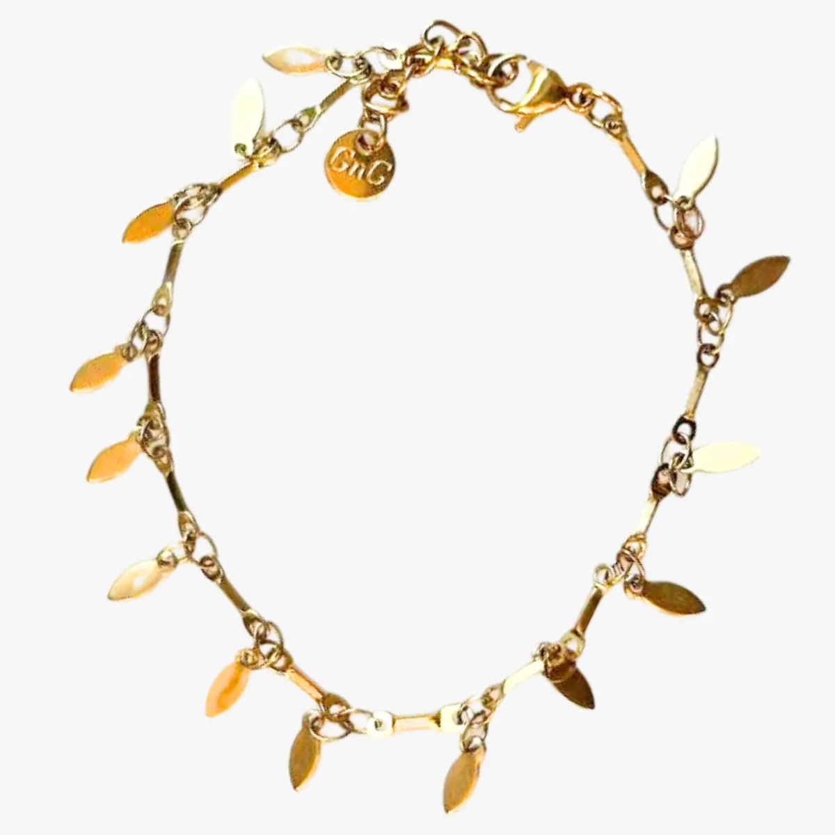 Bracelet chaine Bleu TANNER