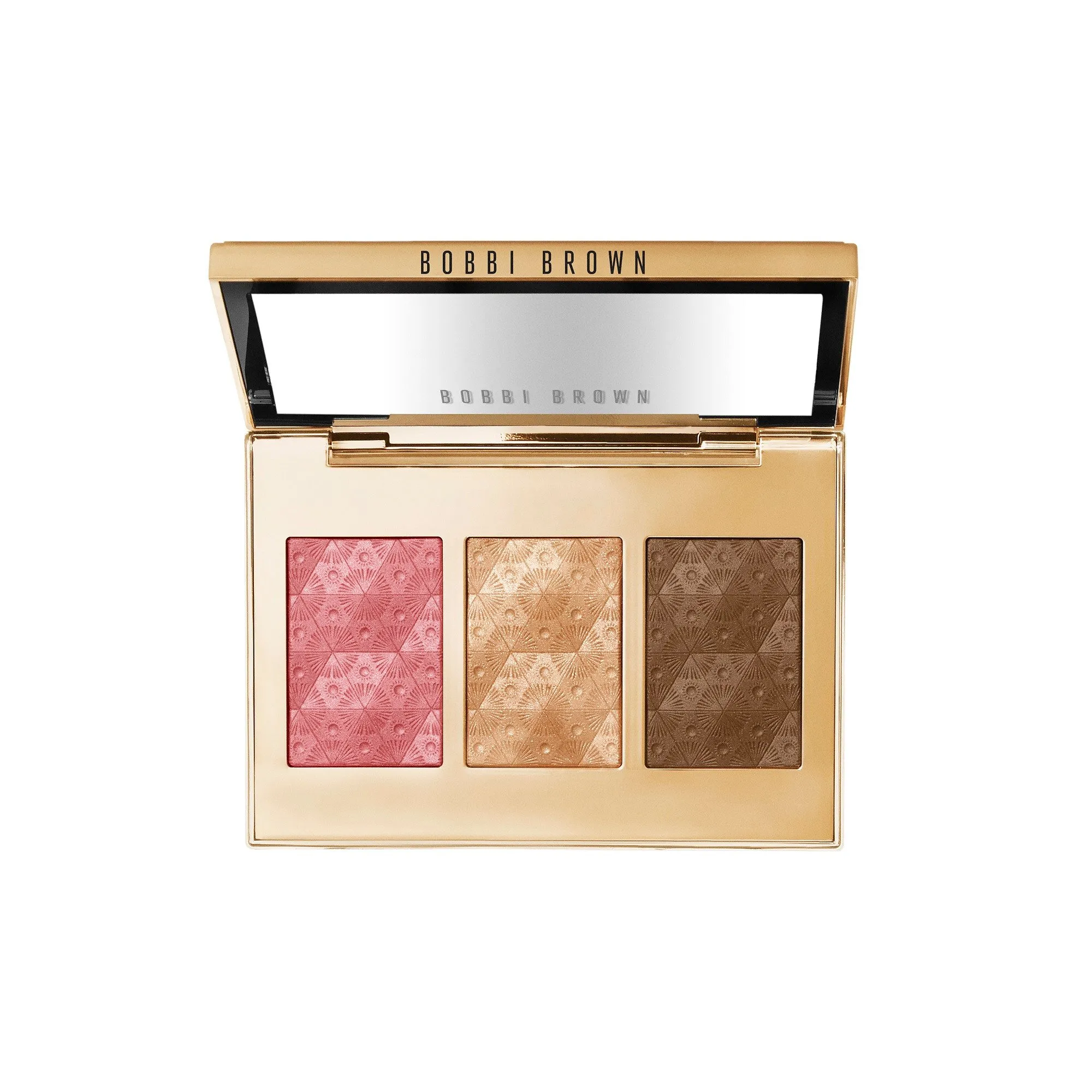 LUXE CHEEK & HIGHLIGHTING PALETTE - Palette Teint Golden glow