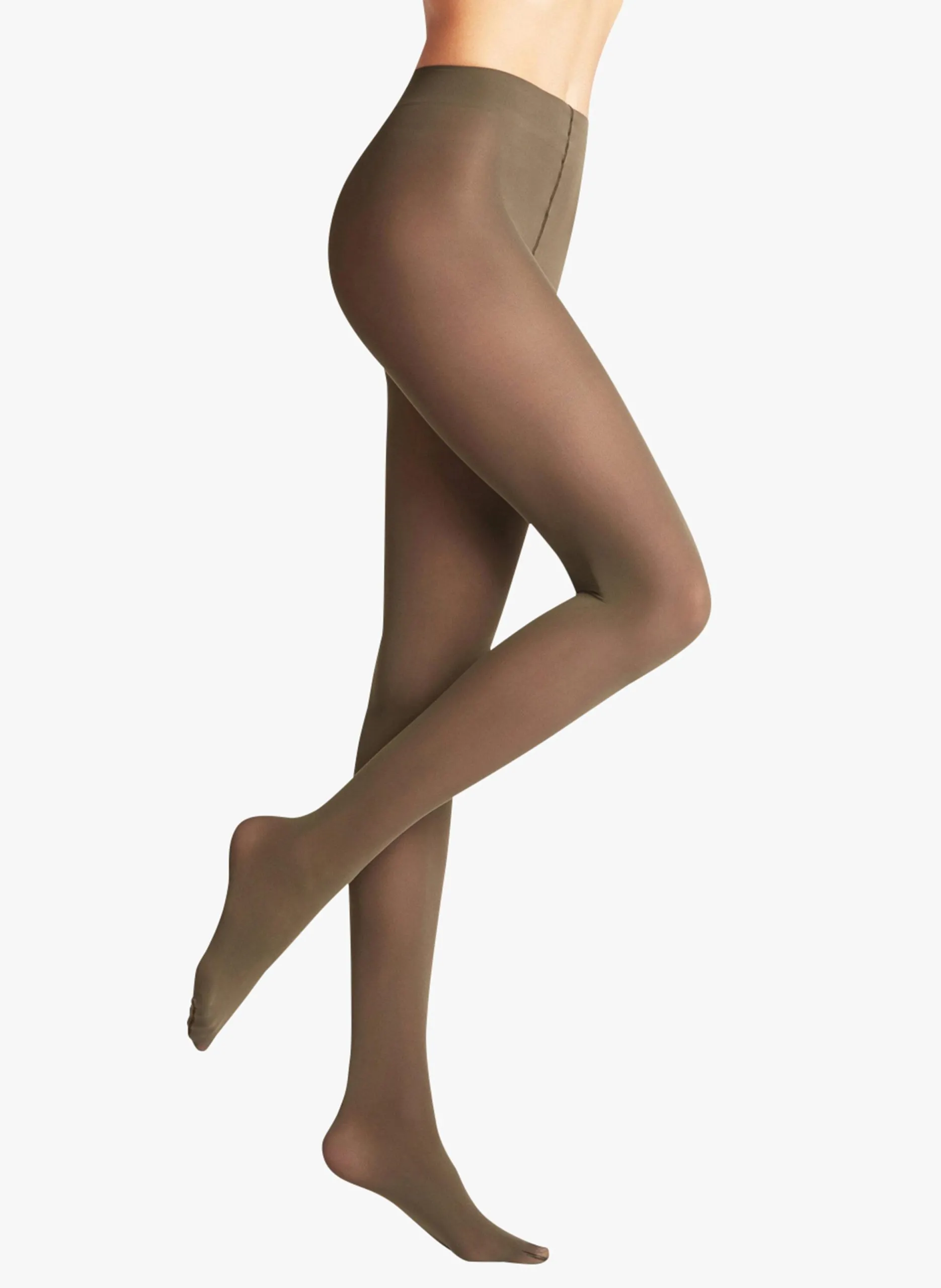 Collants fins semi-opaques Marron