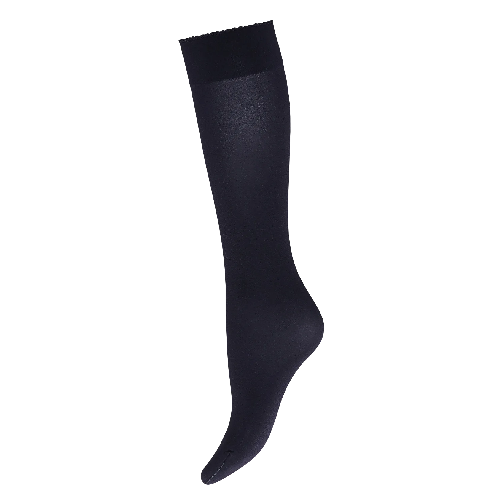 Mi-bas velouté Bleu