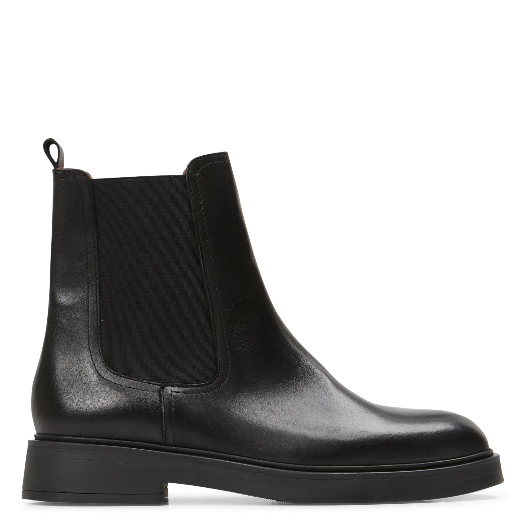 Bottines en cuir Noir AGEN