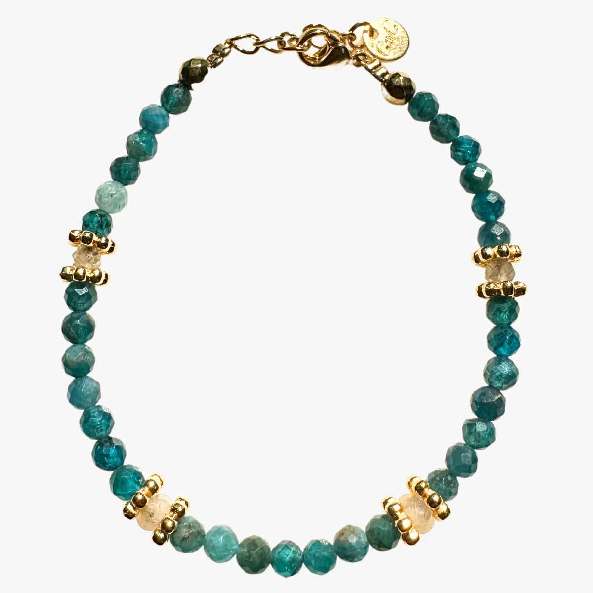 Bracelet apatite Bleu PAOLA