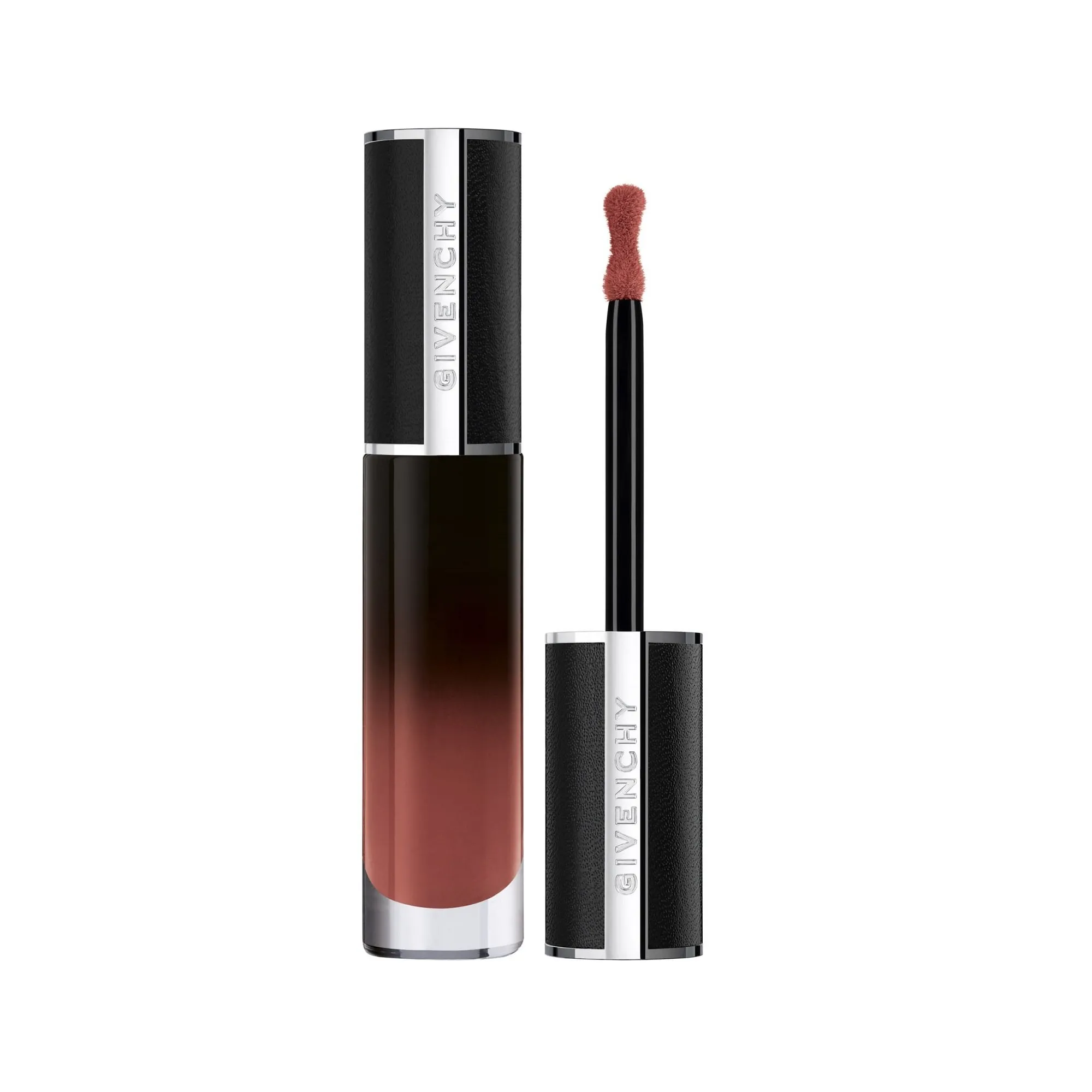 LE ROUGE INTERDIT CREAM VELVET Rouge à lèvres mat longue tenue 53 brun délicat