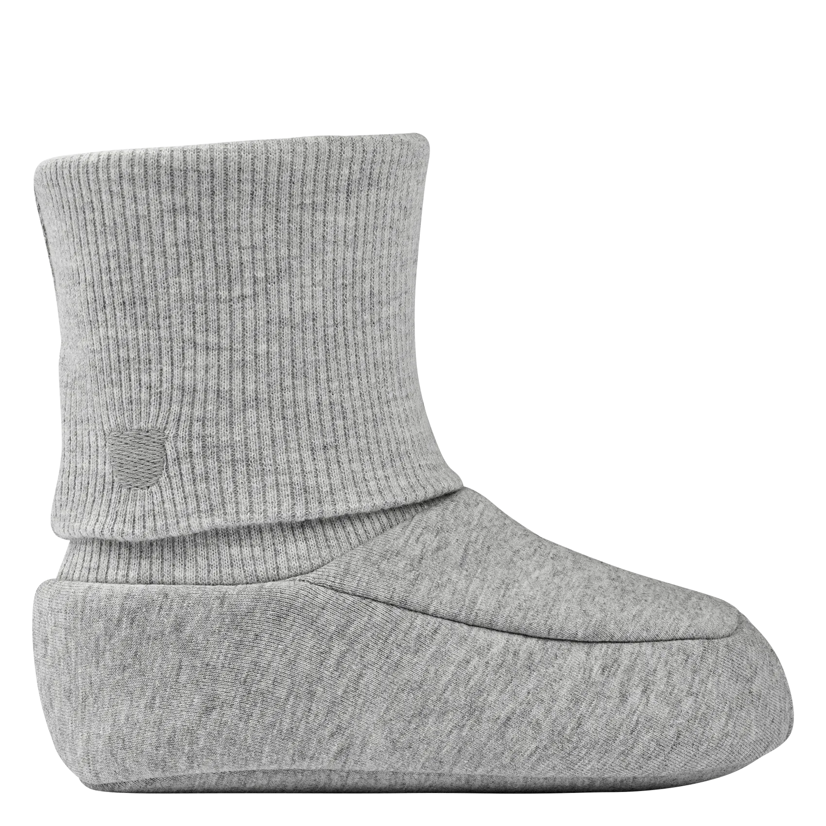 Chaussons en coton bio mélangé Gris AGGI