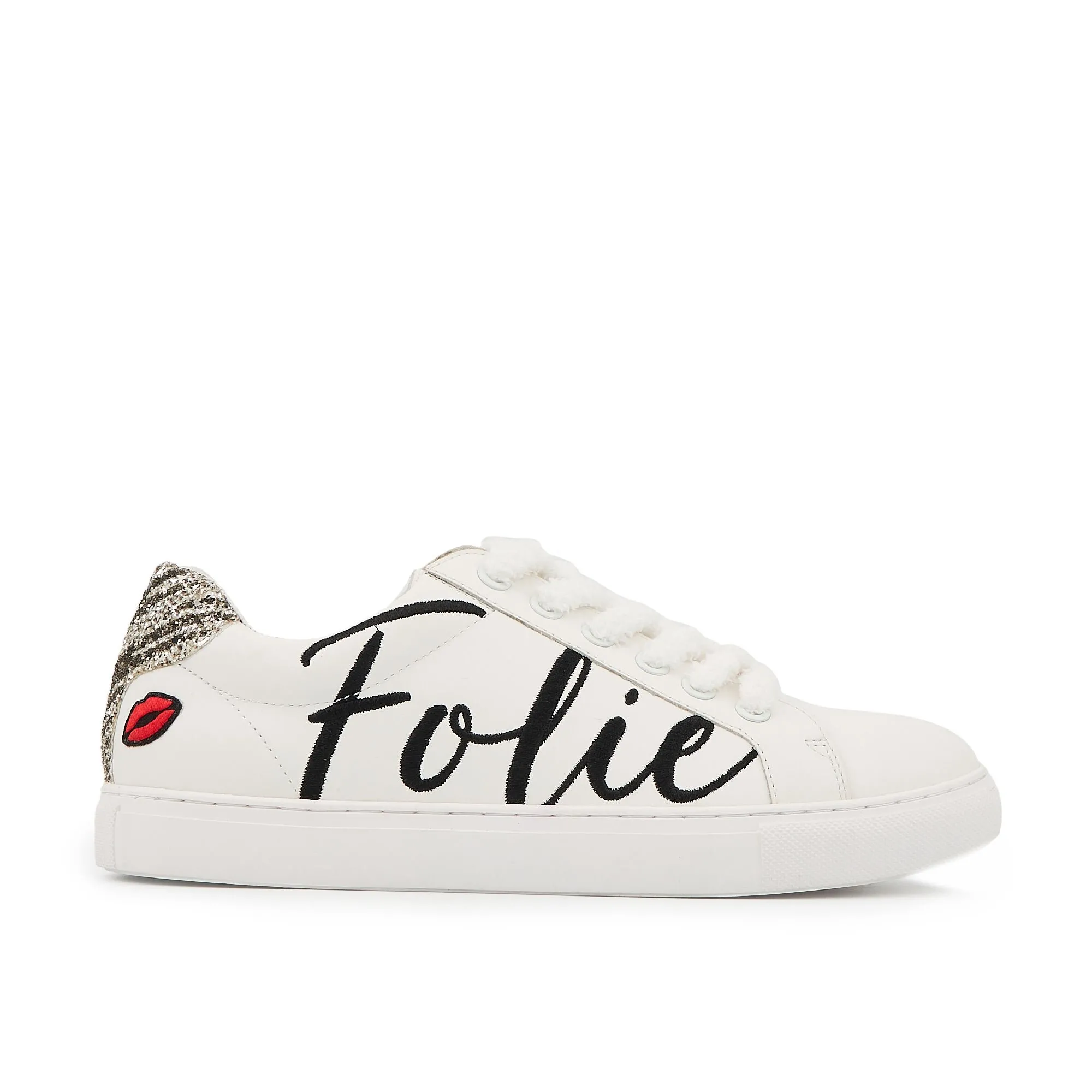 Sneakers en cuir Blanc SIMONE FOLIE DOUCE