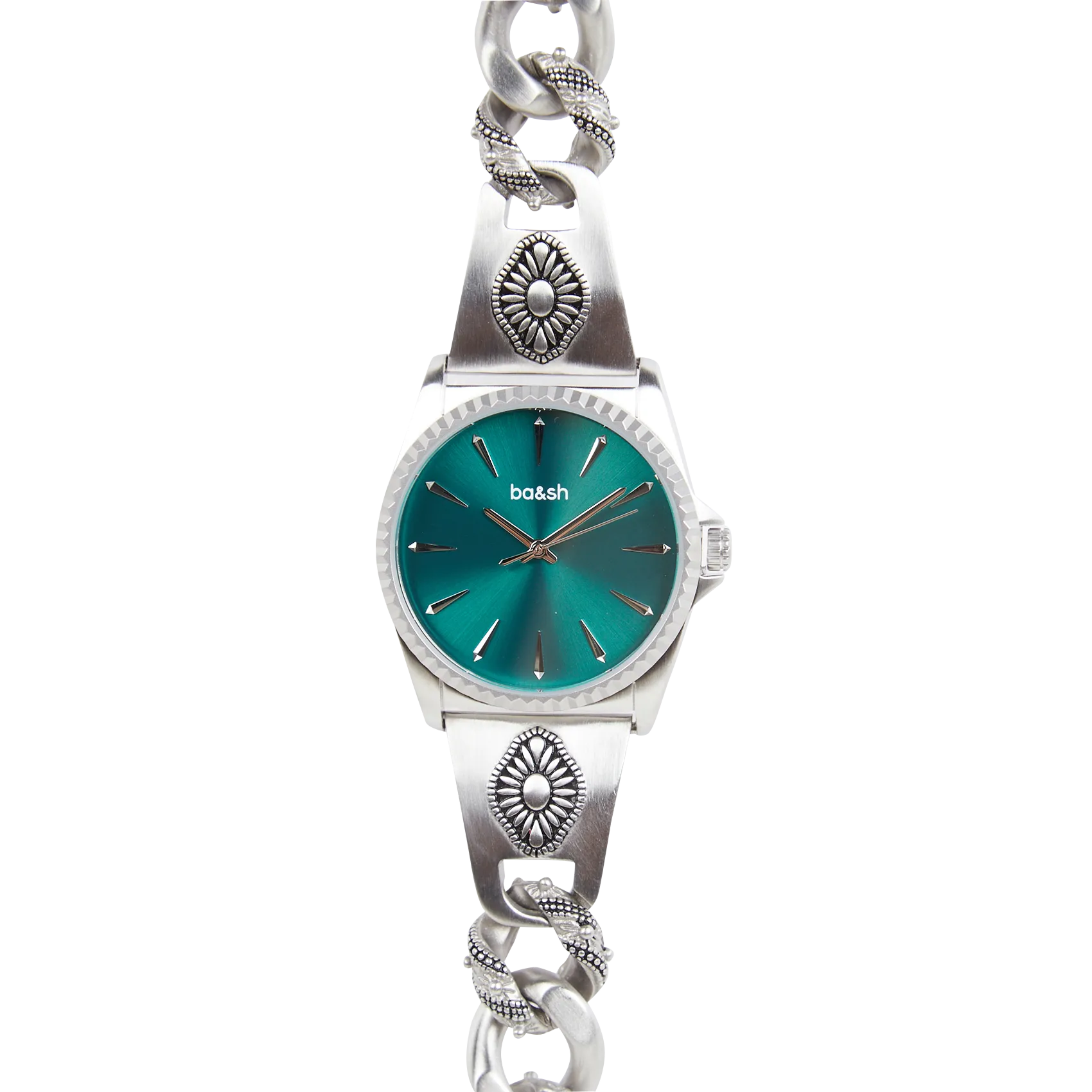 Montre en acier inoxydable Vert LA RESET