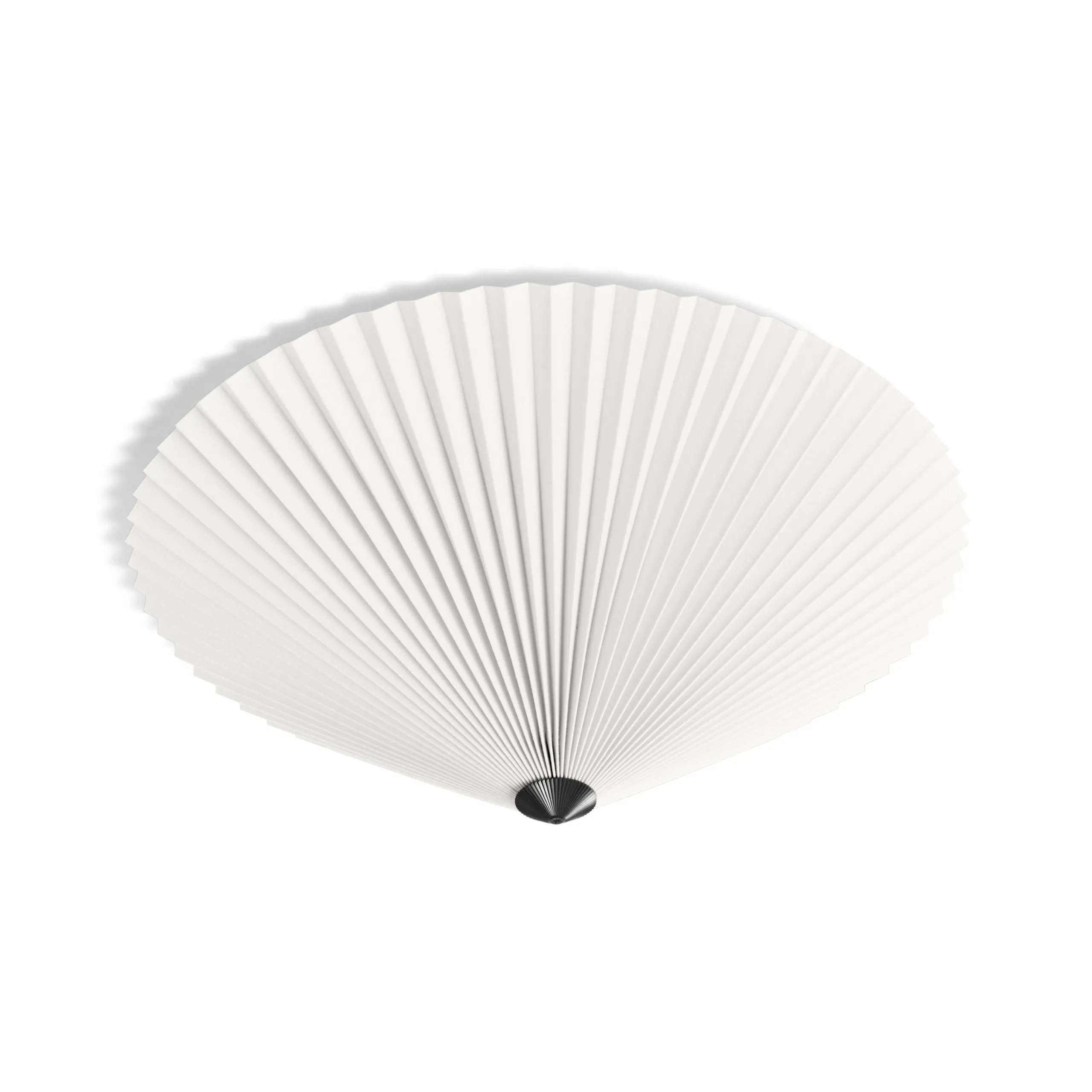 Applique tissu Blanc MATIN FLUSH MOUNT