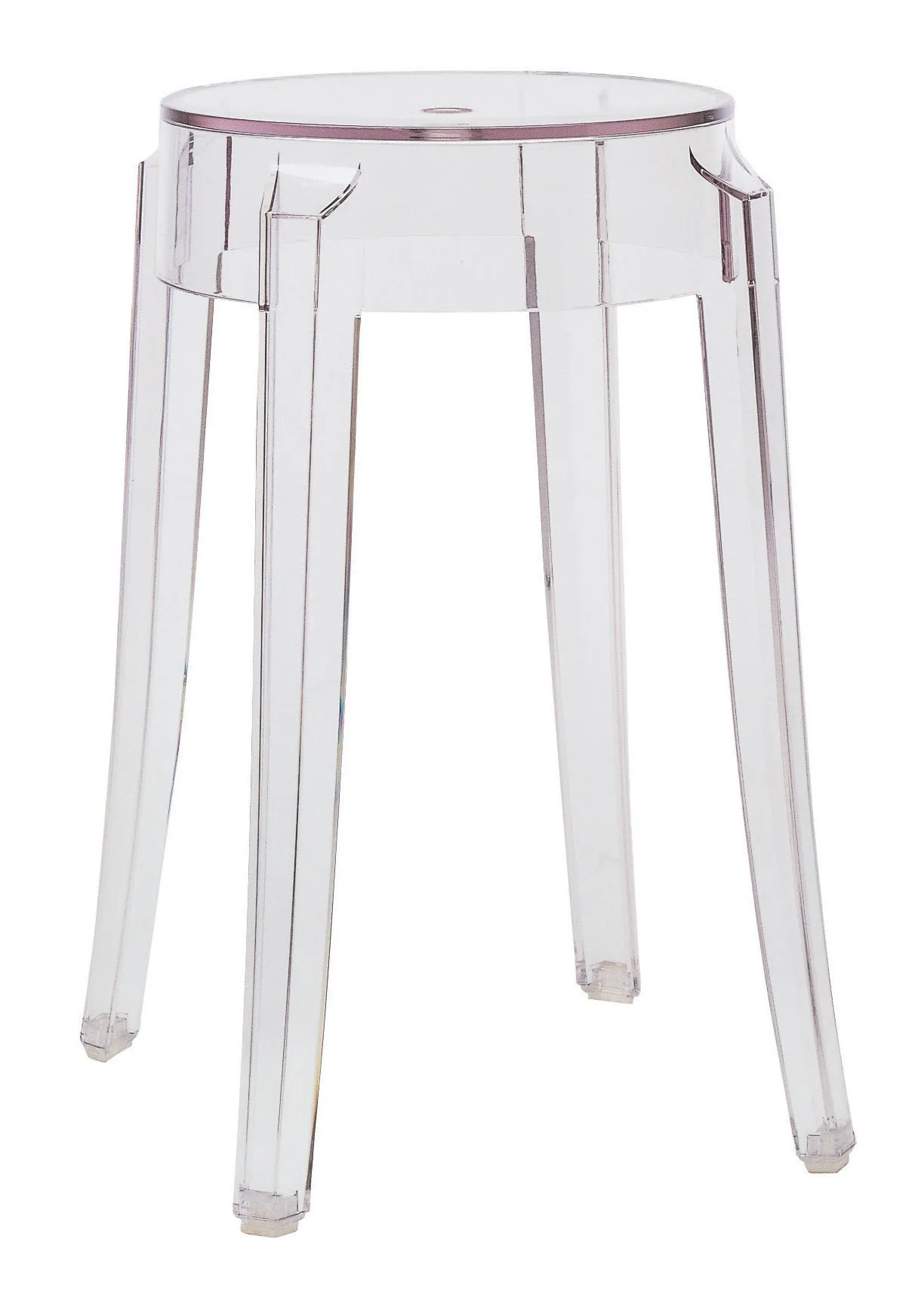 Tabouret empilable Transparent CHARLES GHOST