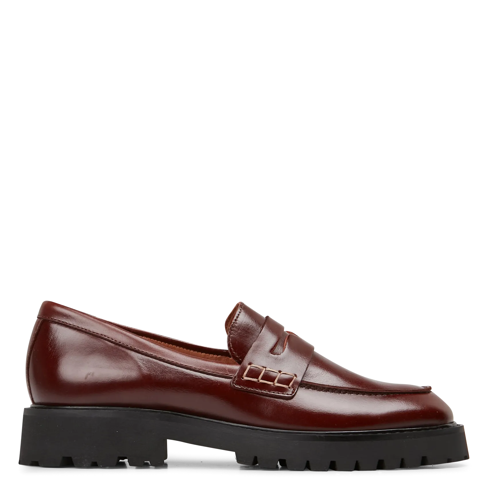 Mocassins en cuir Marron BARCELO