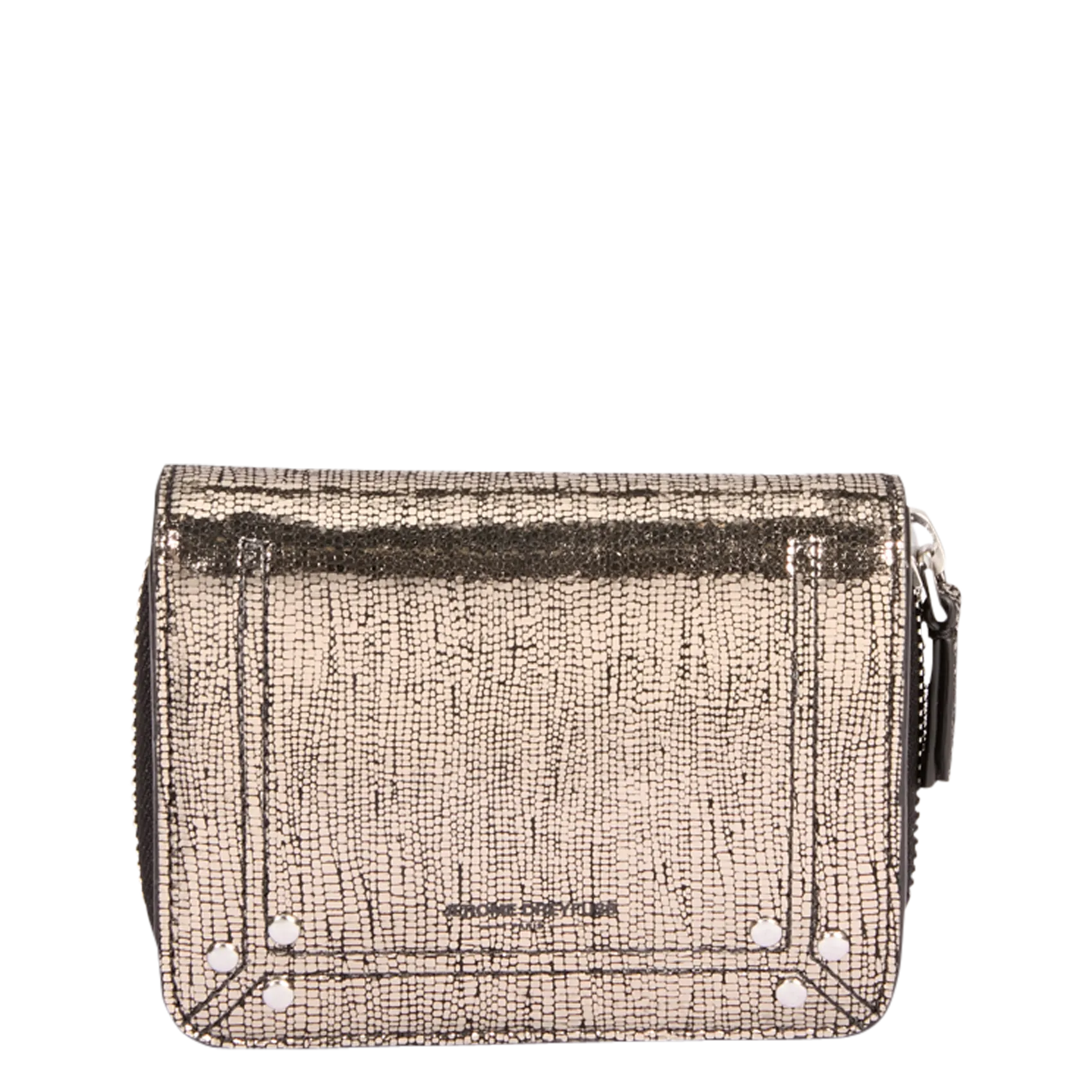 Portefeuille en cuir Doré ANDRÉ